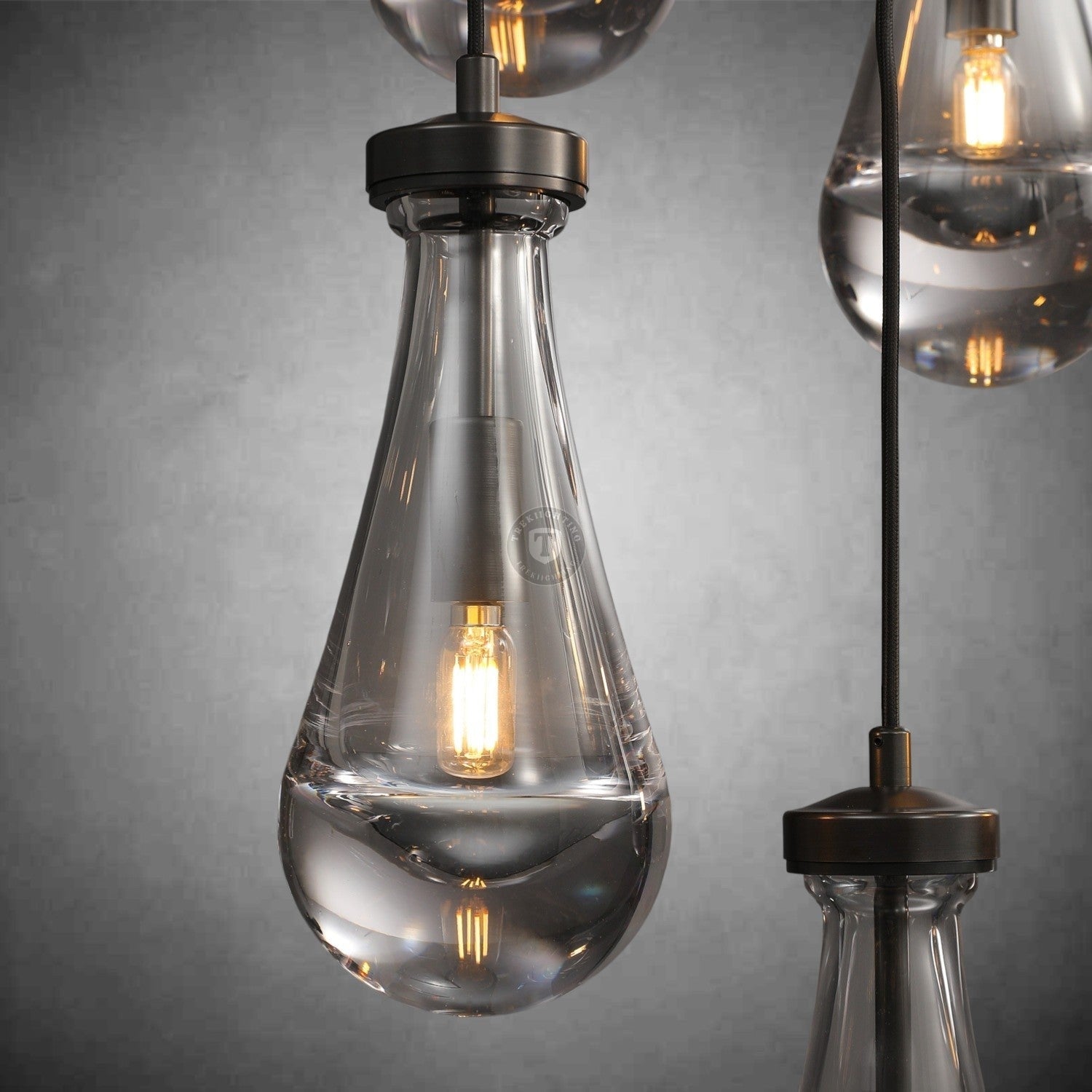 Raindrop Round Chandelier