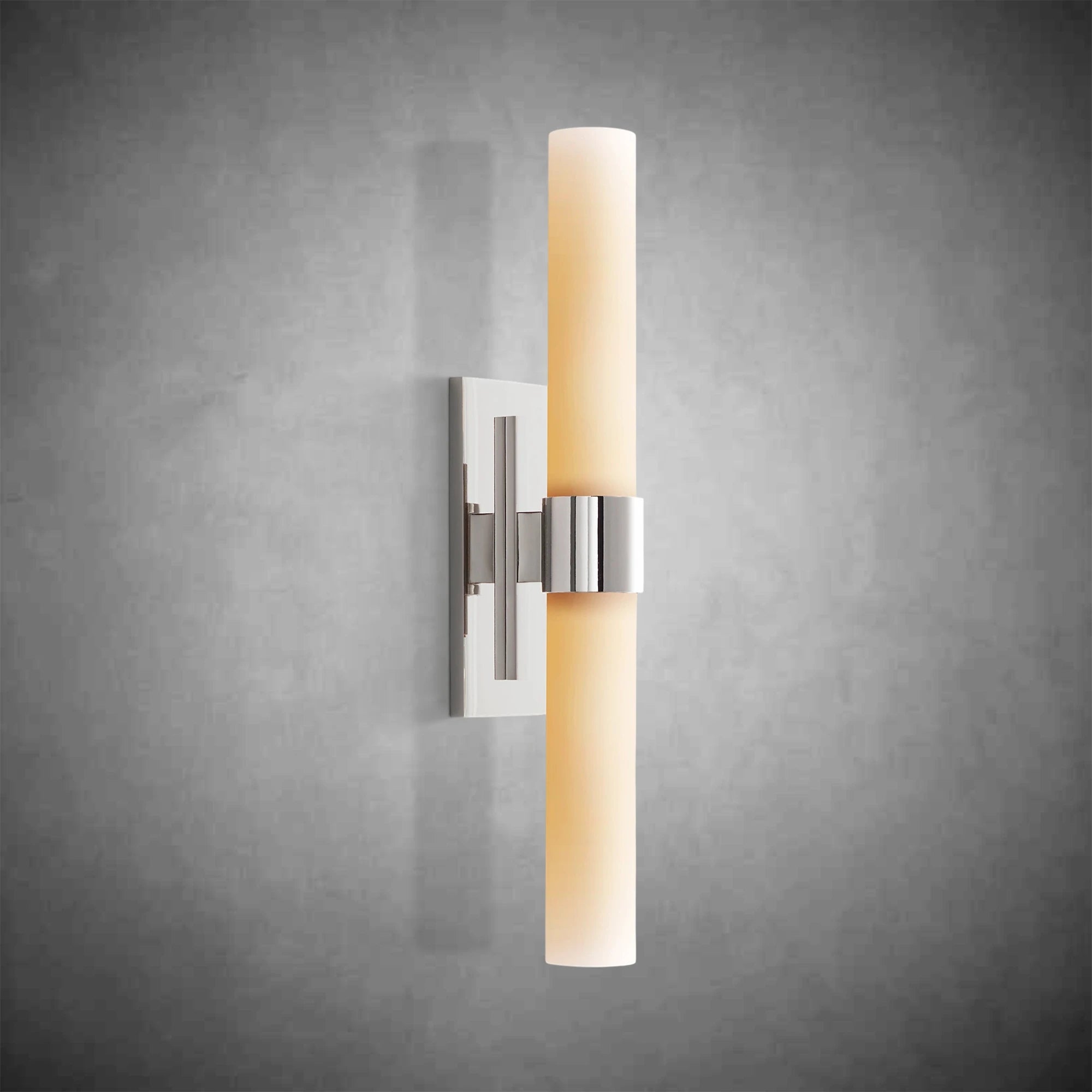 Ravel Milk Glass Sconce