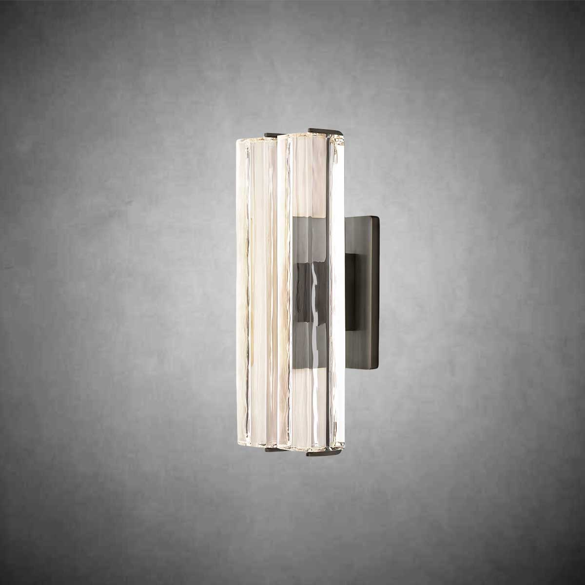Audubom Crystal Double Sconce