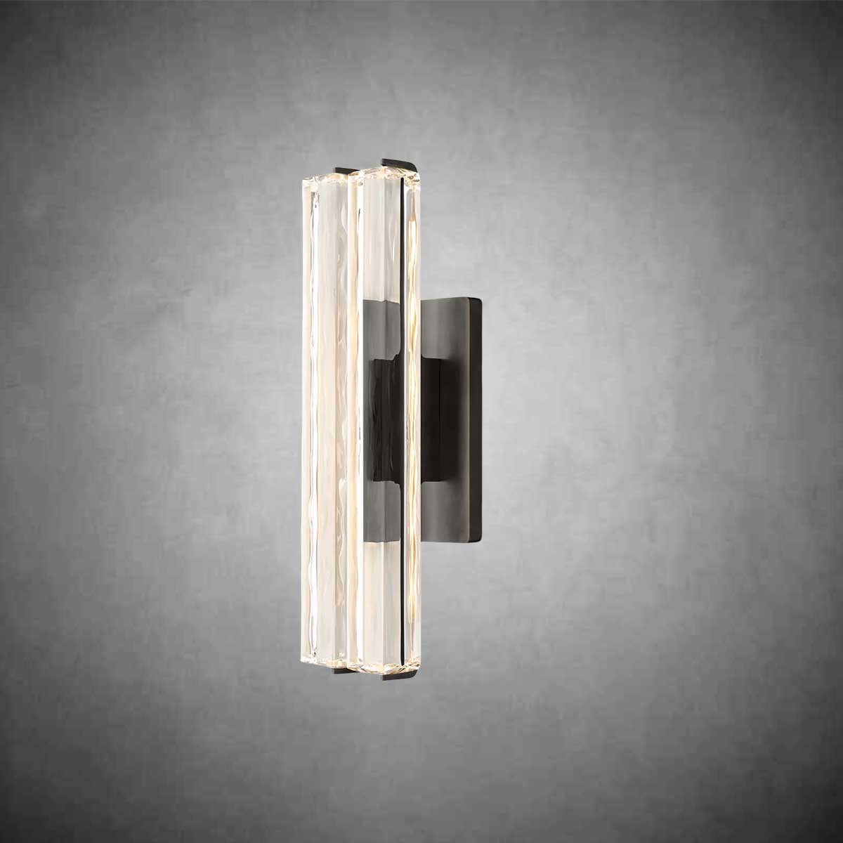 Audubom Crystal Double Sconce
