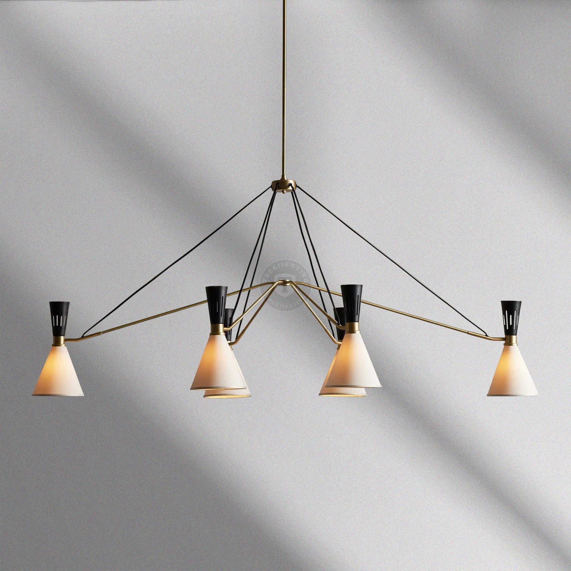 Ramsey 6-Light Linear Chandelier