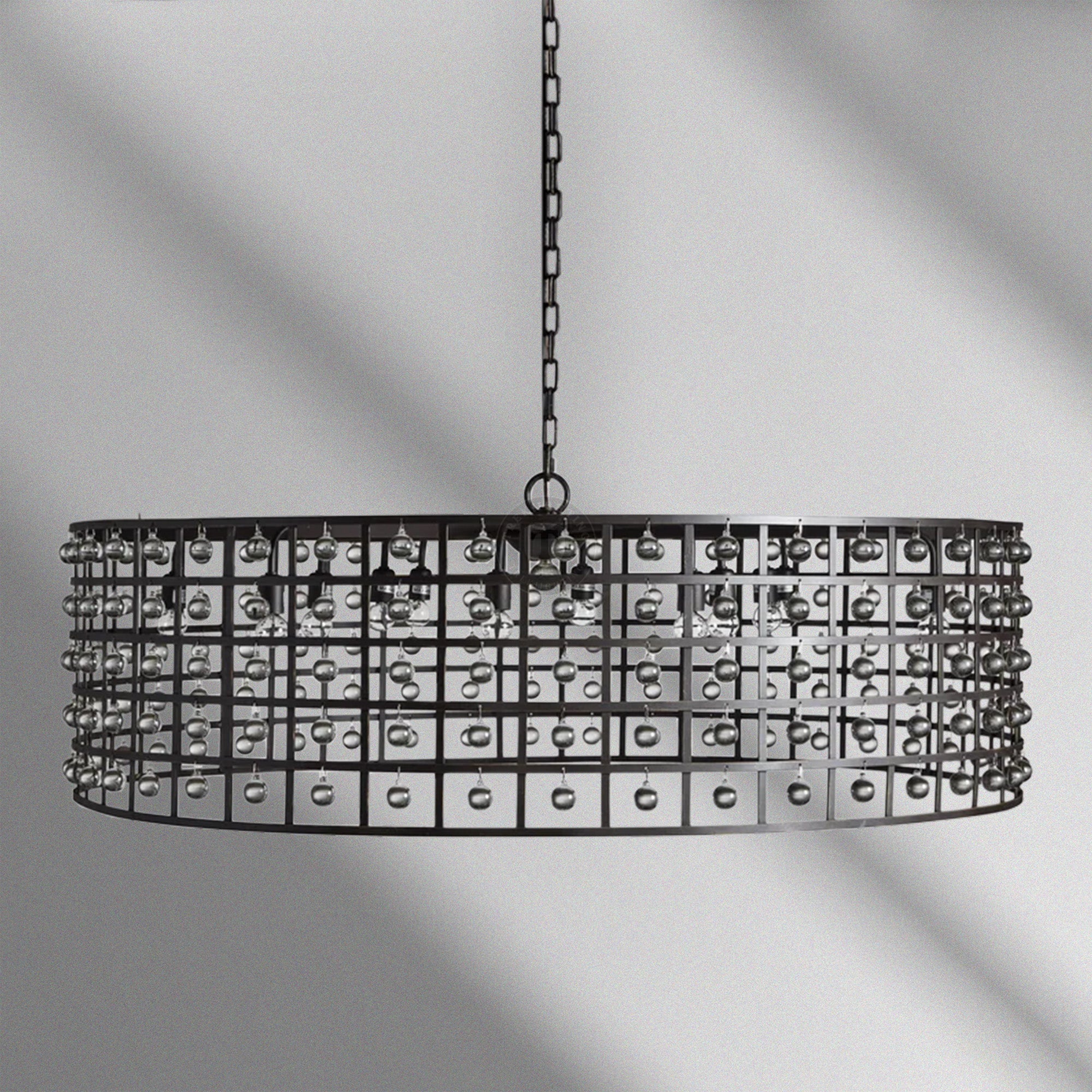 La Cage Round Chandelier 6" 8" 12"
