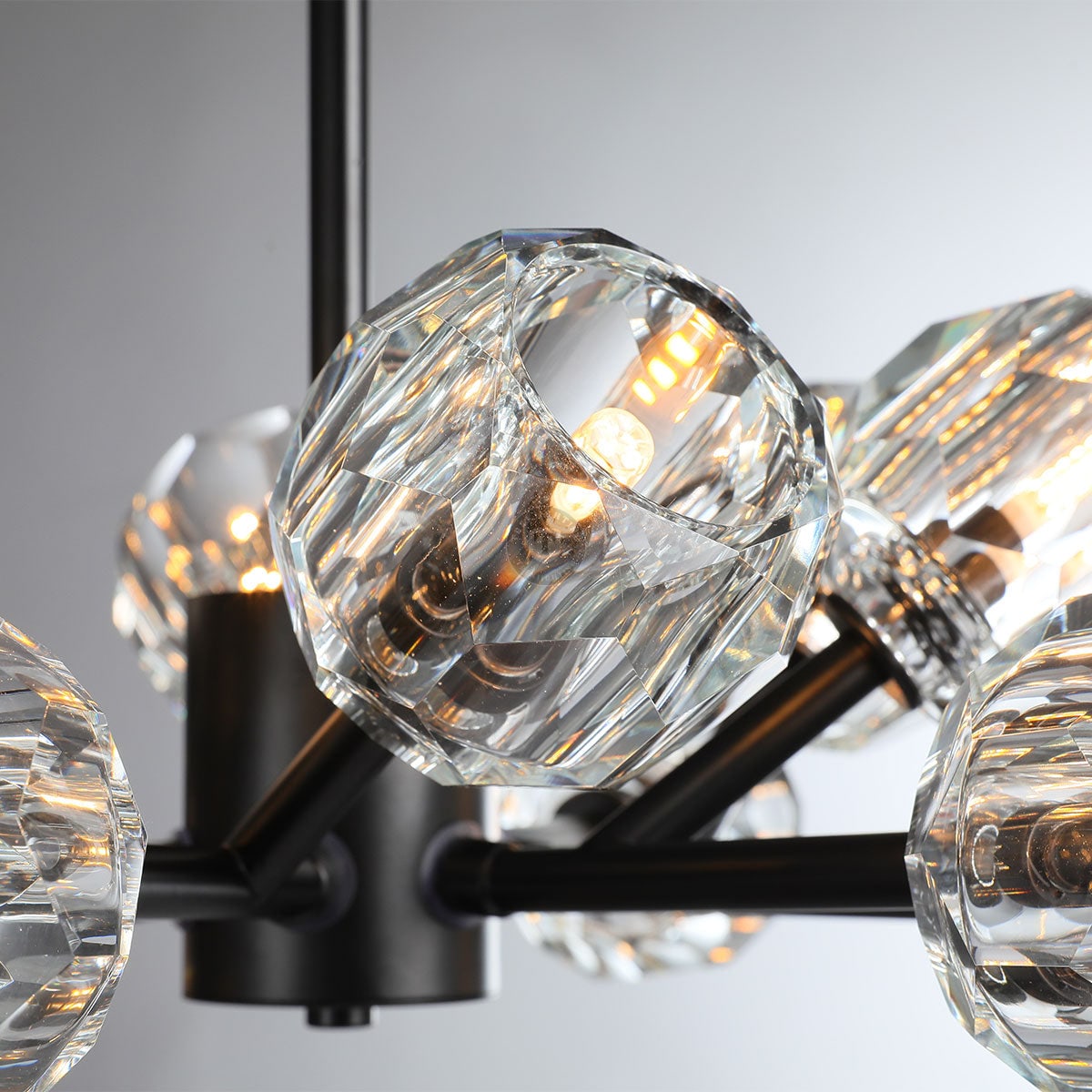 Boulo De Cristal Glass Round Chandelier