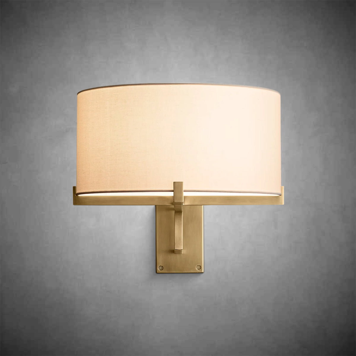 Joshua Drum Shade Swing-Arm Sconce