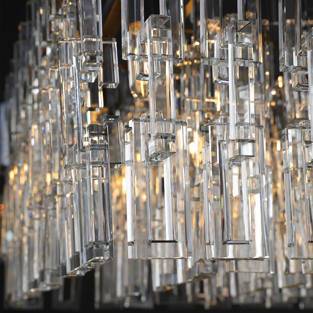 Seraphina Tiered Rectangular Chandelier