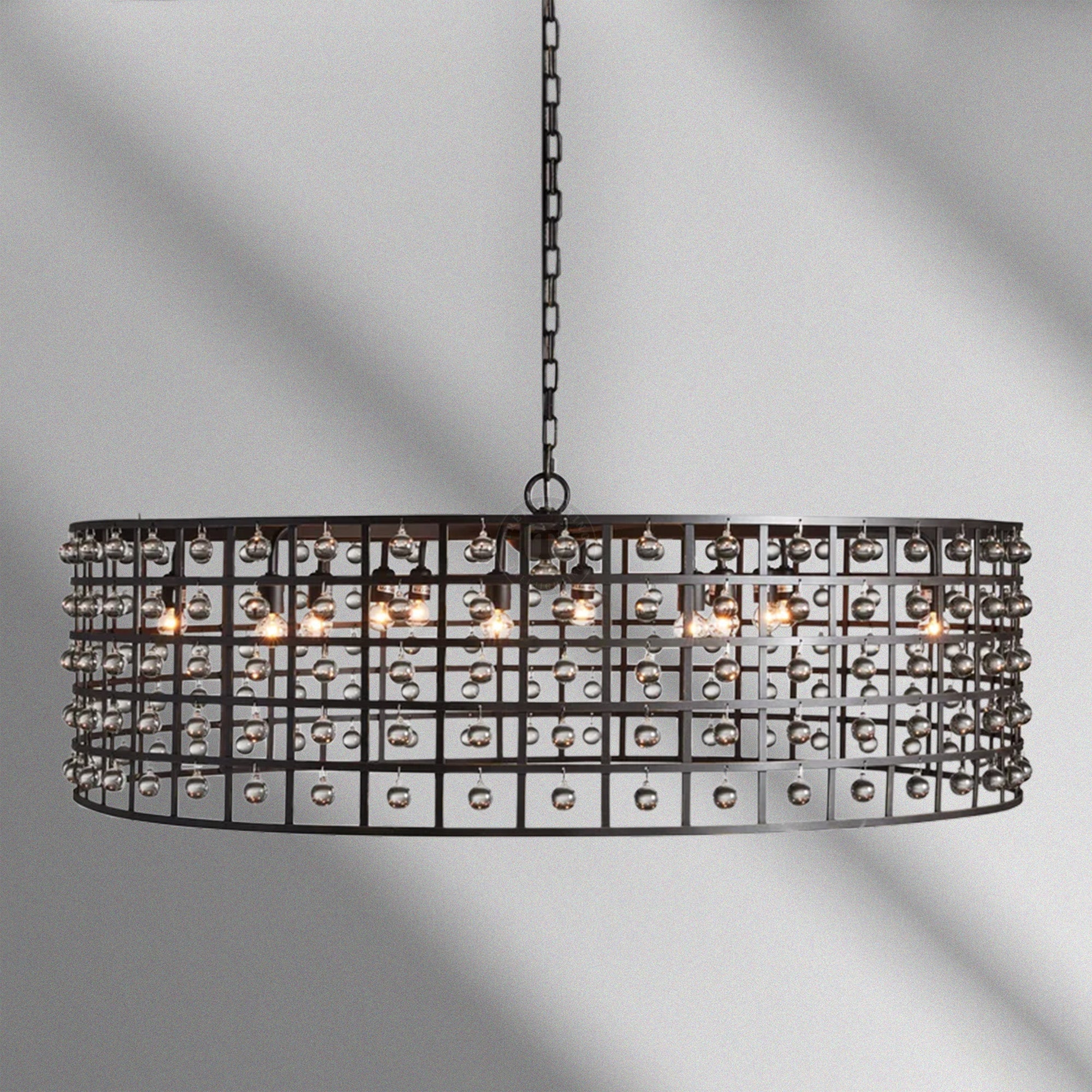 La Cage Round Chandelier 6" 8" 12"