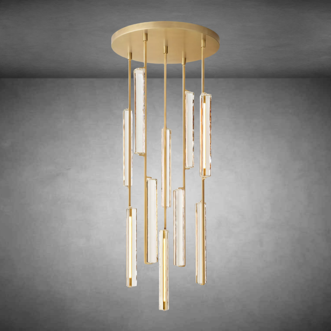 Audubom Crystal Round Chandelier