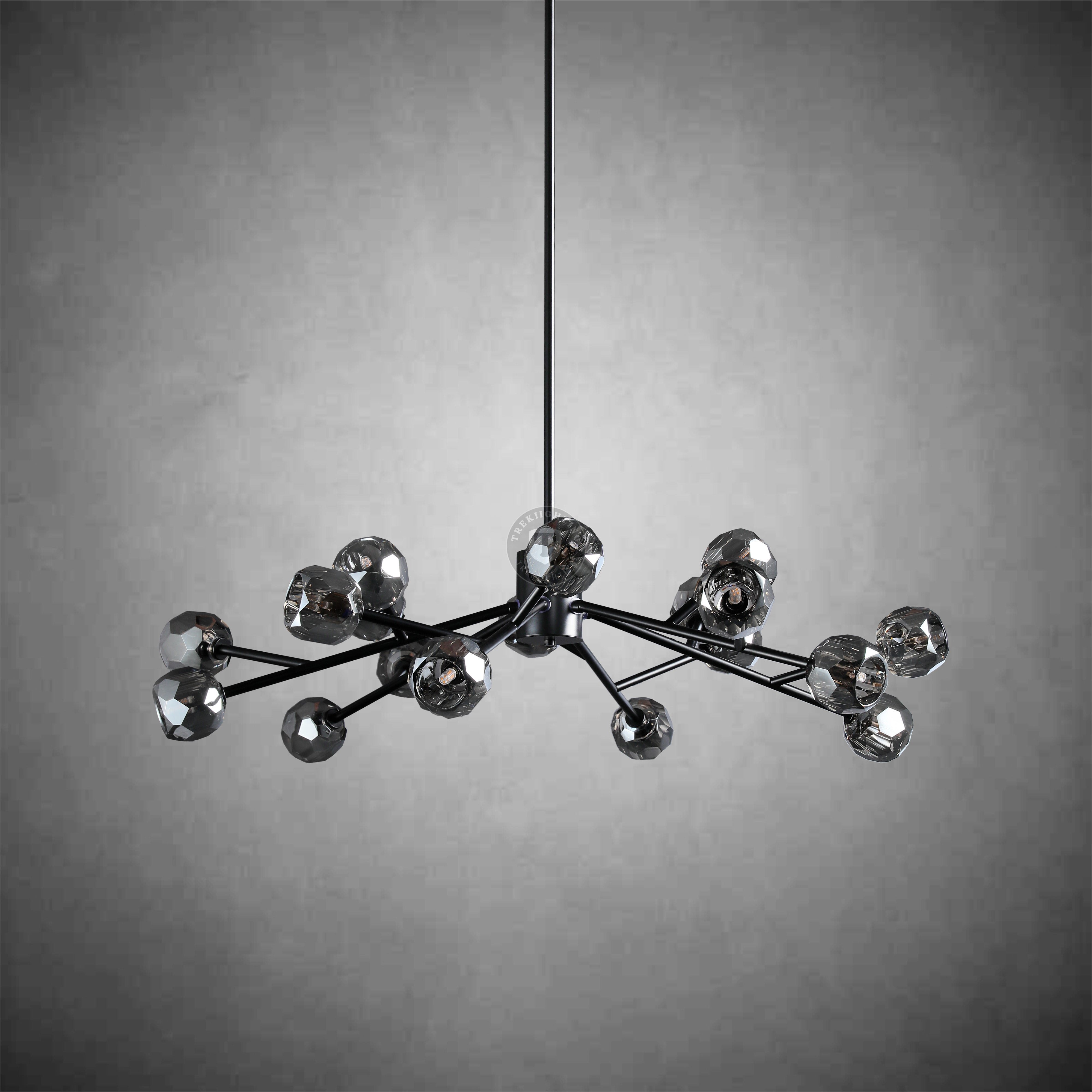 Boulo De Cristal Glass Round Chandelier