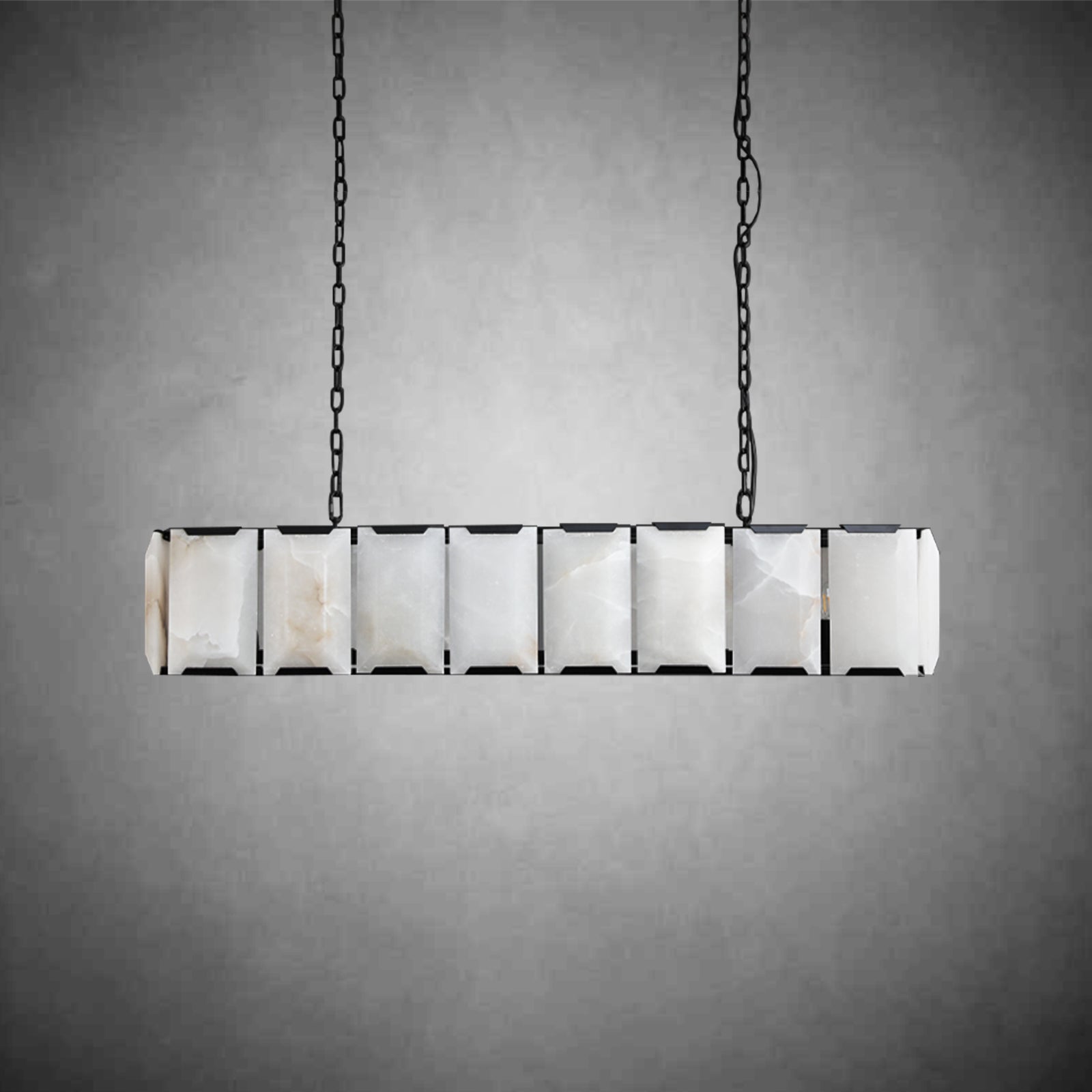 Harley Calcite Rectangular Chandelier