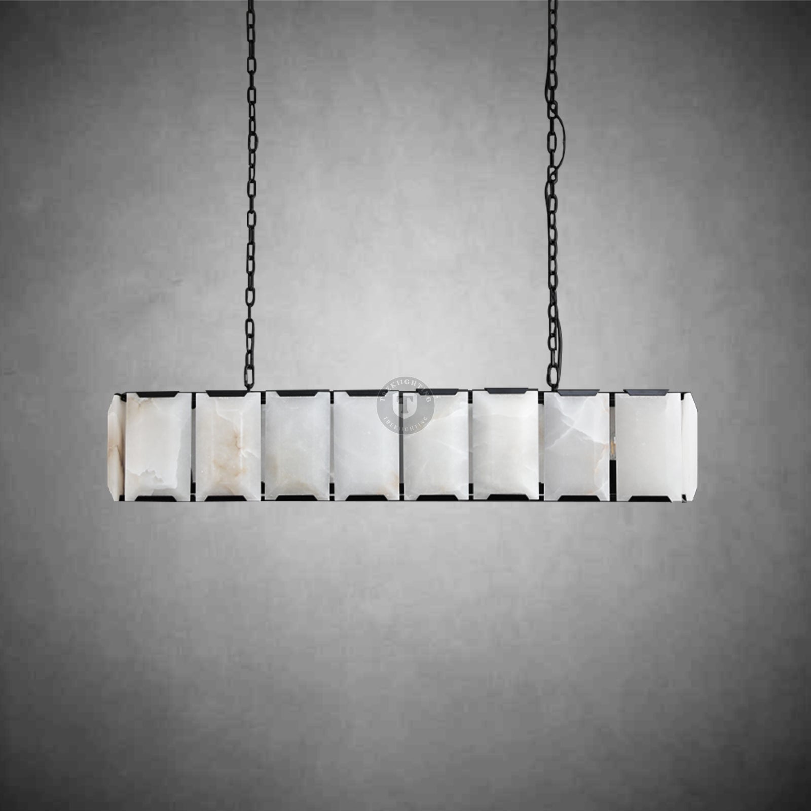 Harley Calcite Rectangular Chandelier