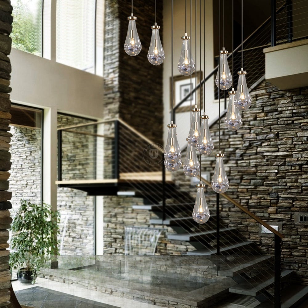 Raindrop Round Chandelier