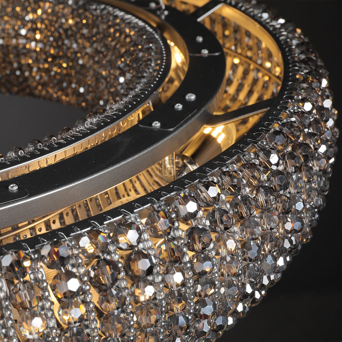 Patrick Clear Round Chandelier