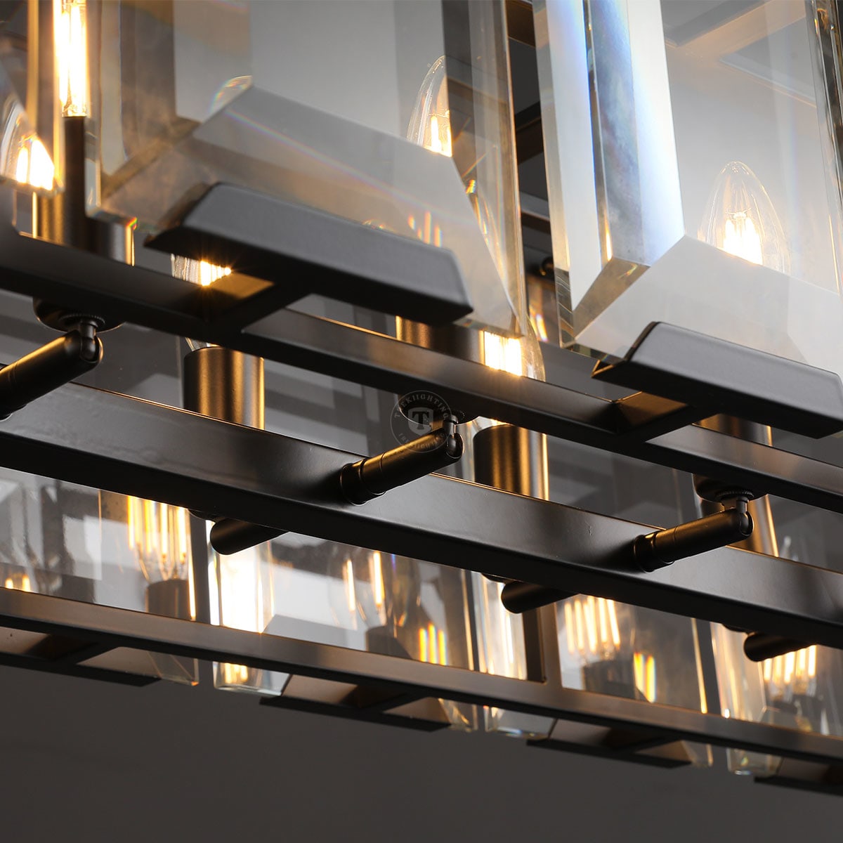 Harley Crystal Rectangular Chandelier