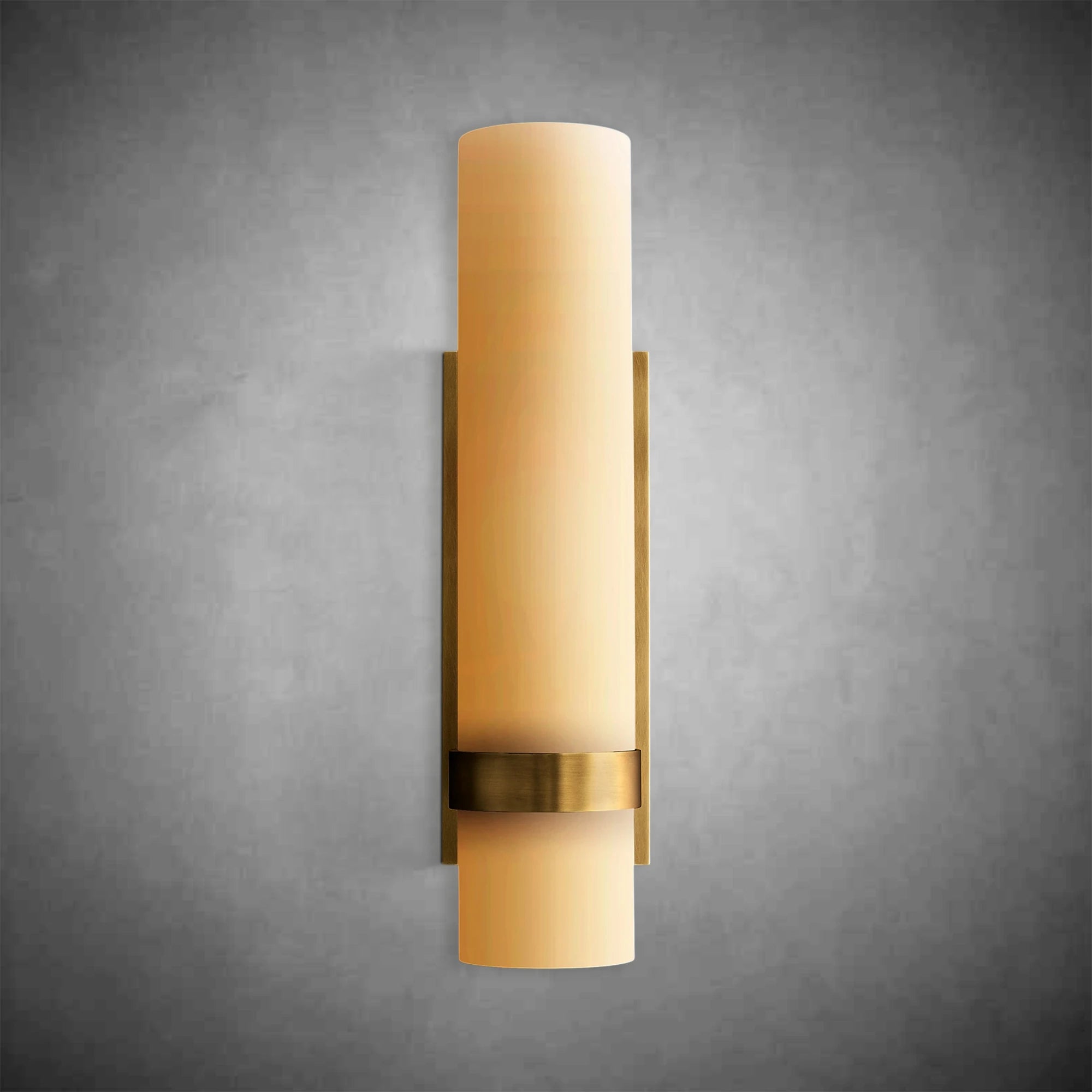 Ravel Milk Glass Sconce