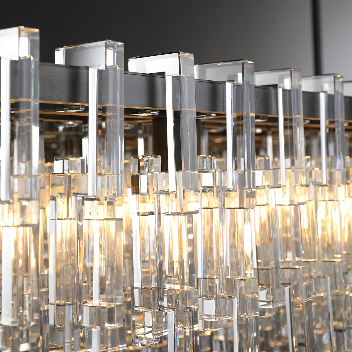 Seraphina Tiered Rectangular Chandelier