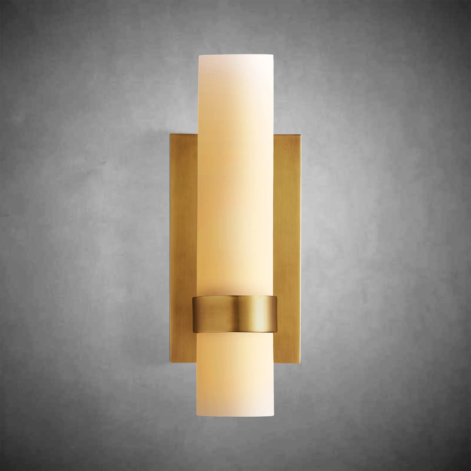 Ravel Milk Glass Sconce