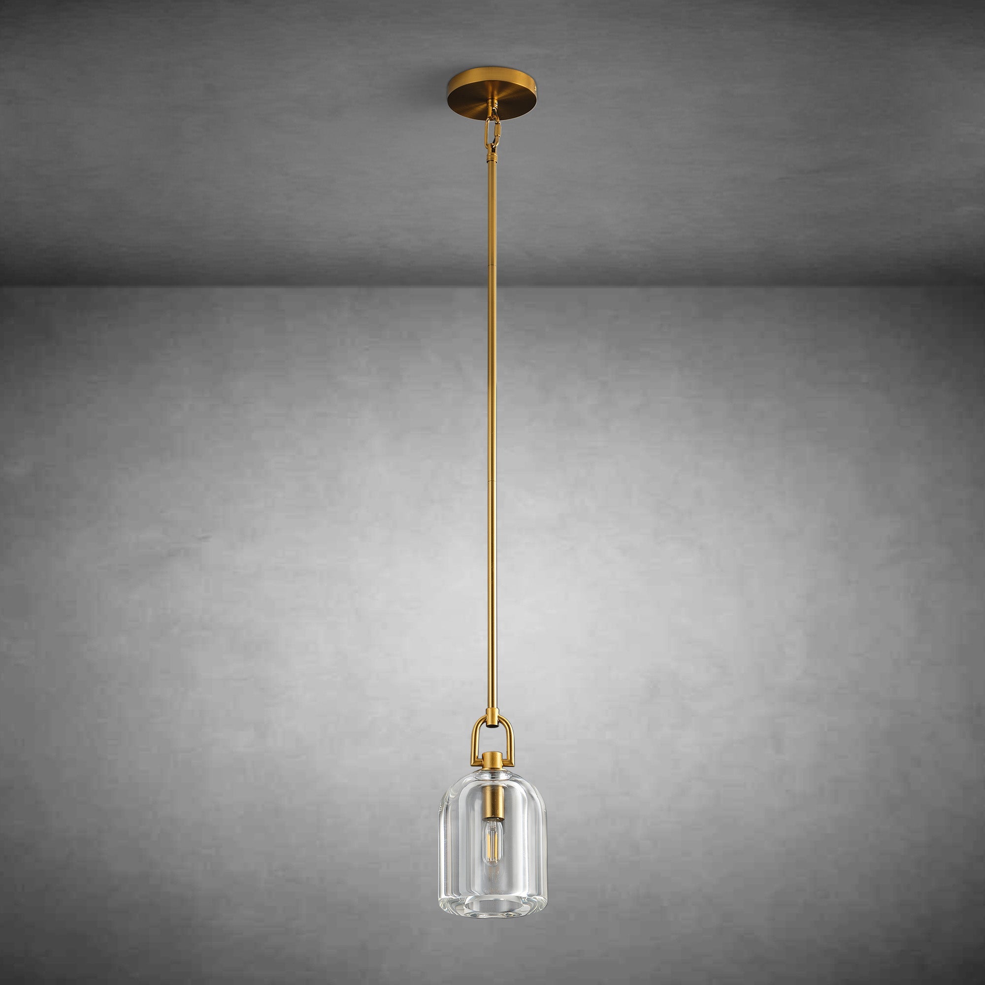 Botanist Cloche K9 Crystal Pendan Light