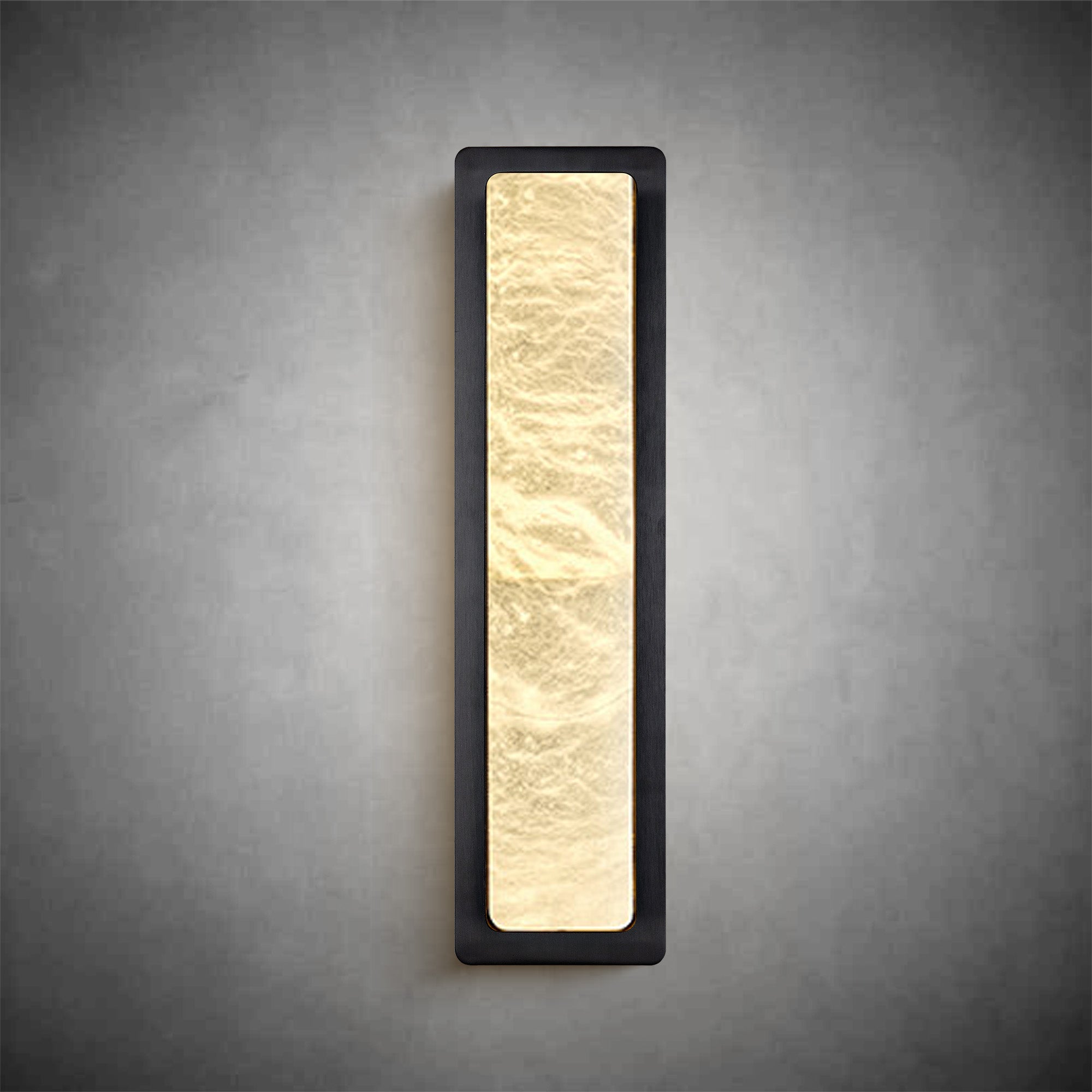 Alabaster Rectangular Bedside Lamp