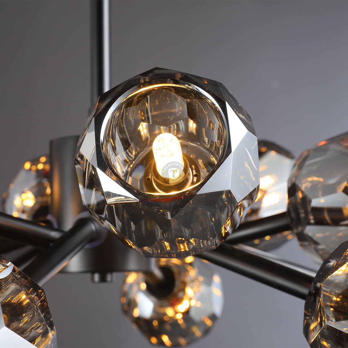 Boulo De Cristal Glass Round Chandelier