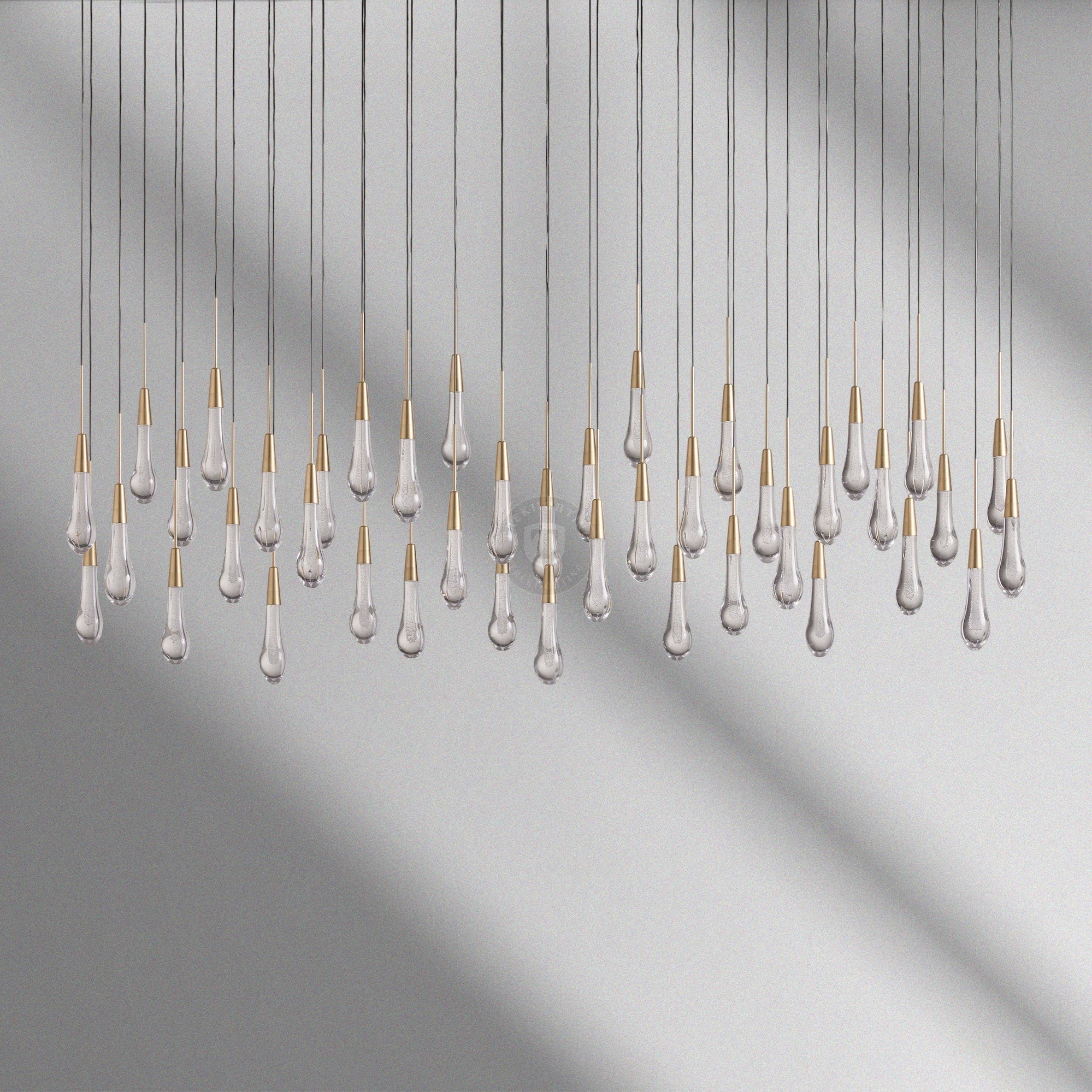 Soltaire Linear Chandelier 37“ 50” 60“ 70 87” 120“