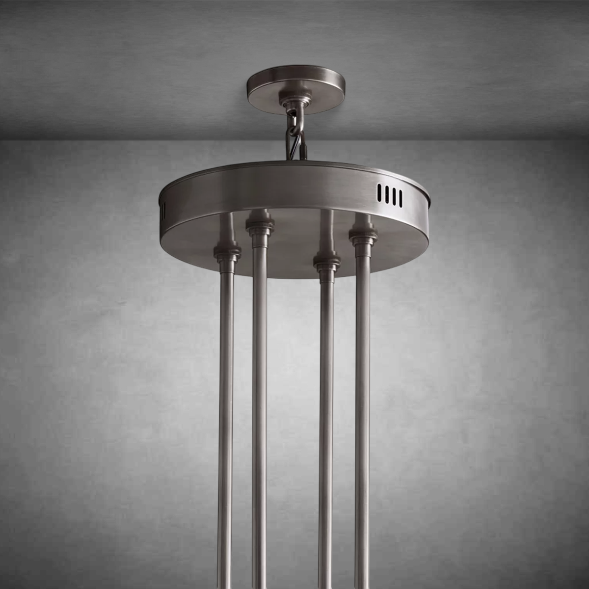Reger Round Two-Tier Chandelier