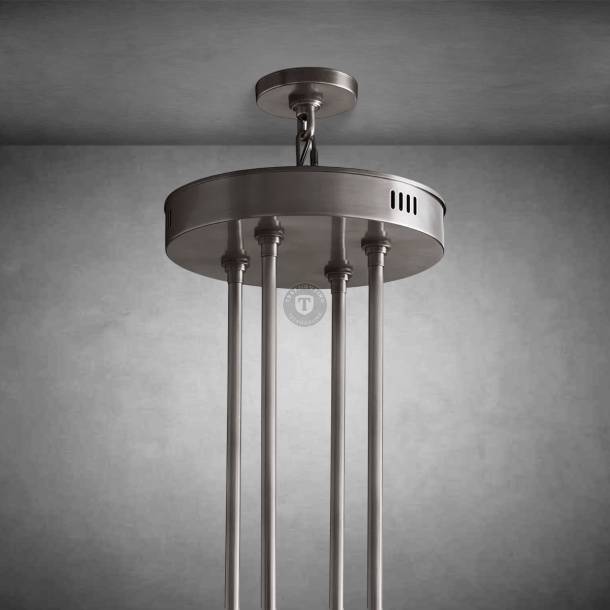 Reger Round Two-Tier Chandelier