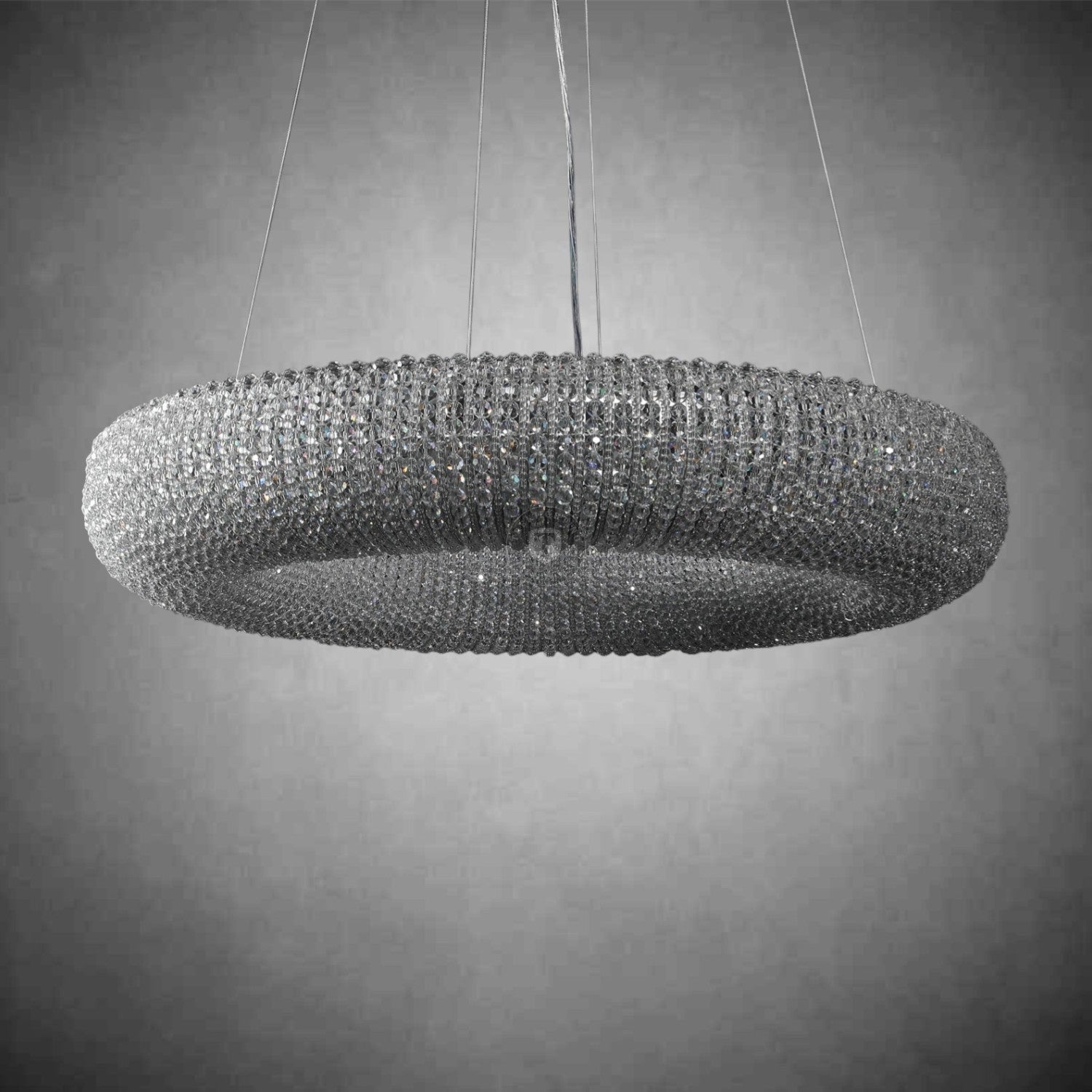Patrick Clear Round Chandelier