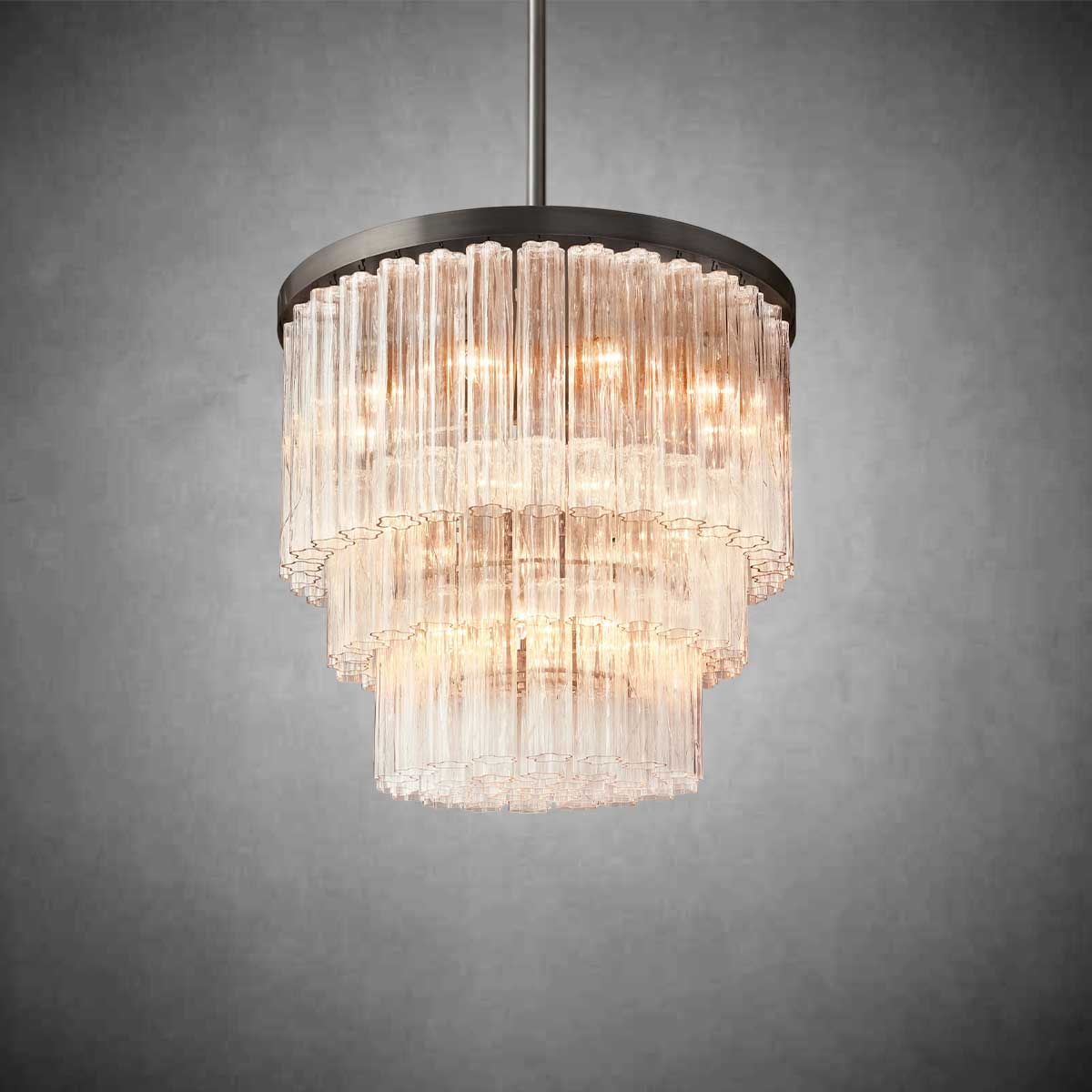 Charlotte Three-Tier Round Chandelier