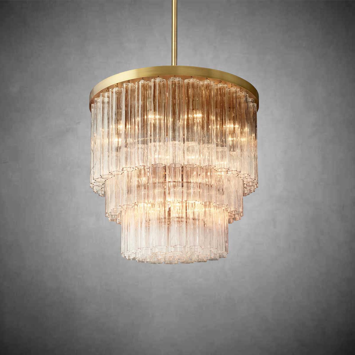 Charlotte Three-Tier Round Chandelier