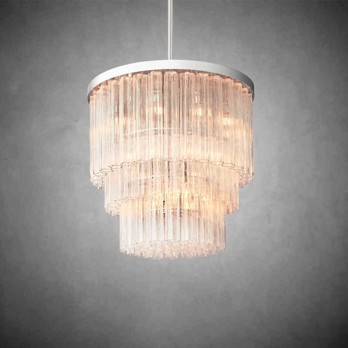 Charlotte Three-Tier Round Chandelier