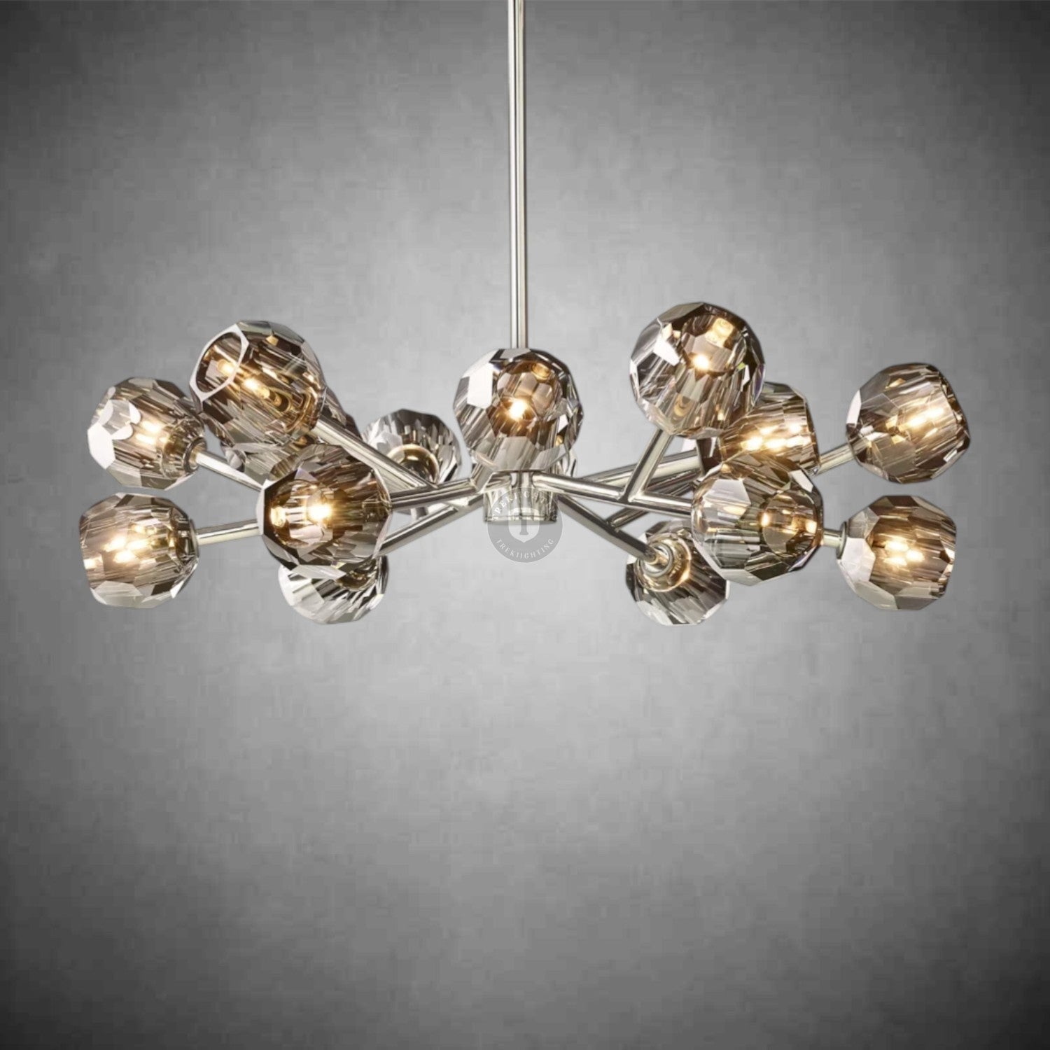 Boulo De Cristal Glass Round Chandelier