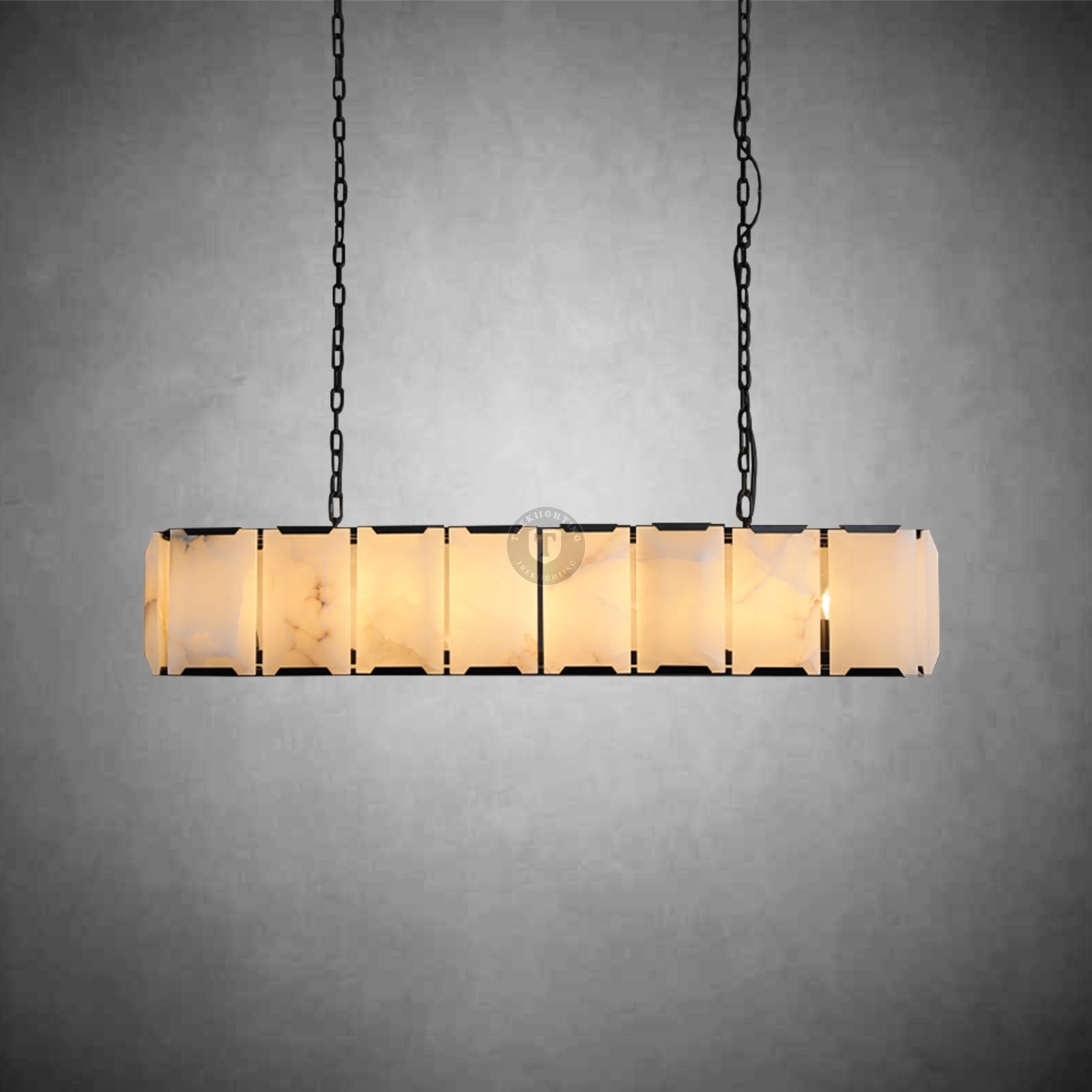 Harley Calcite Rectangular Chandelier