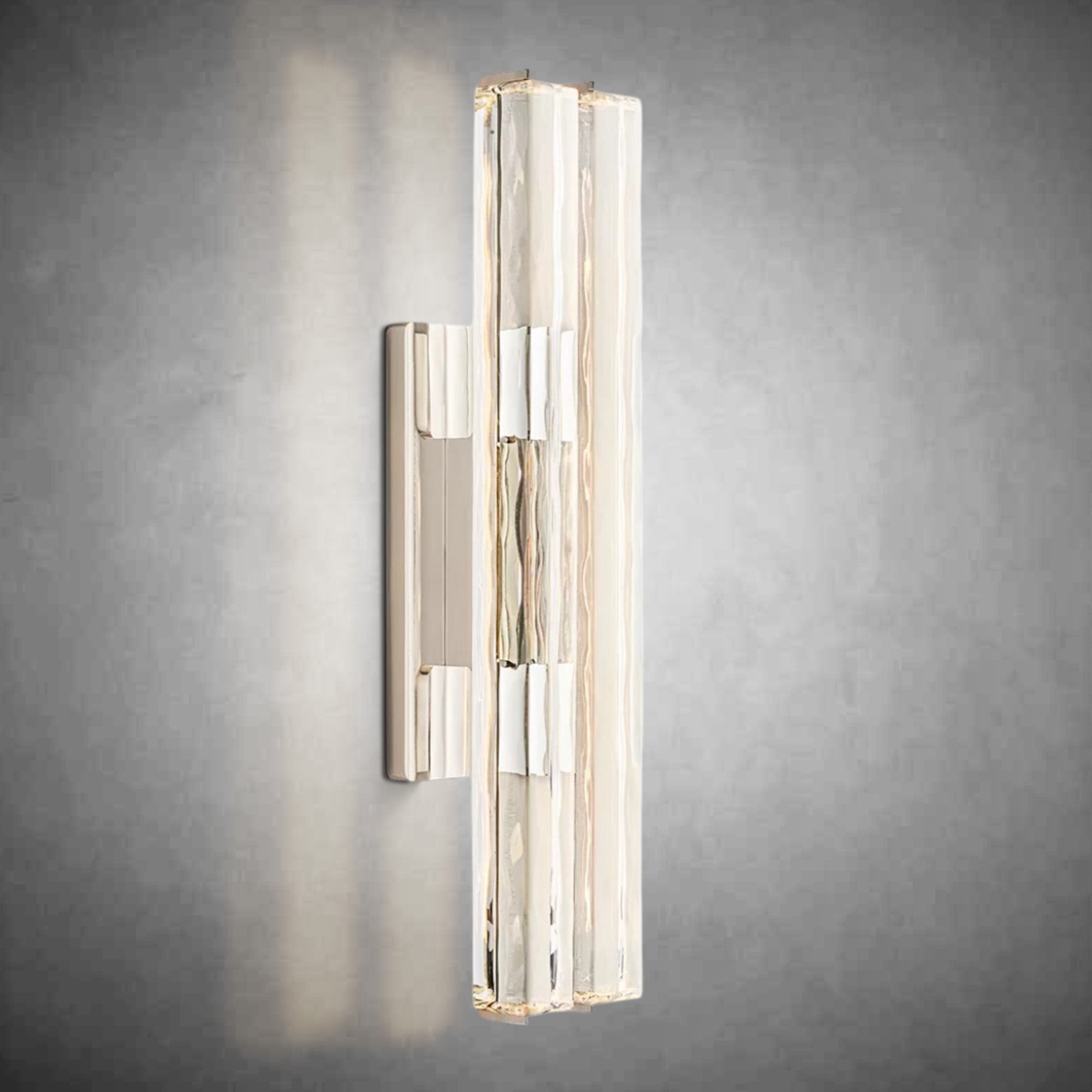 Audubom Crystal Double Sconce
