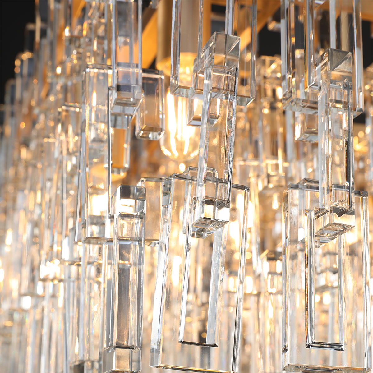 Seraphina Tiered Rectangular Chandelier