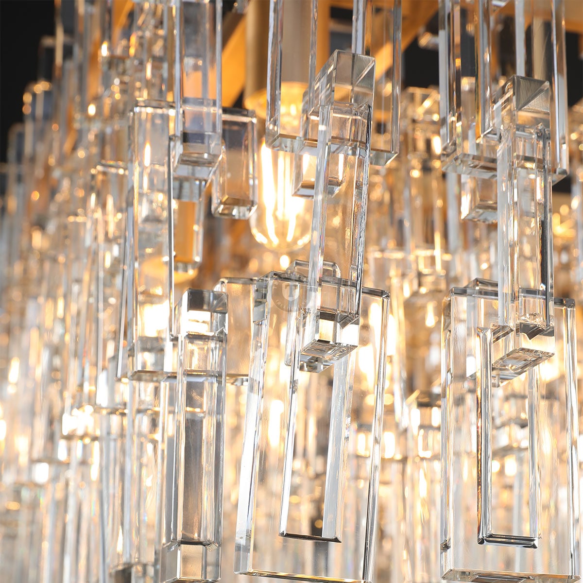 Seraphina Tiered Rectangular Chandelier