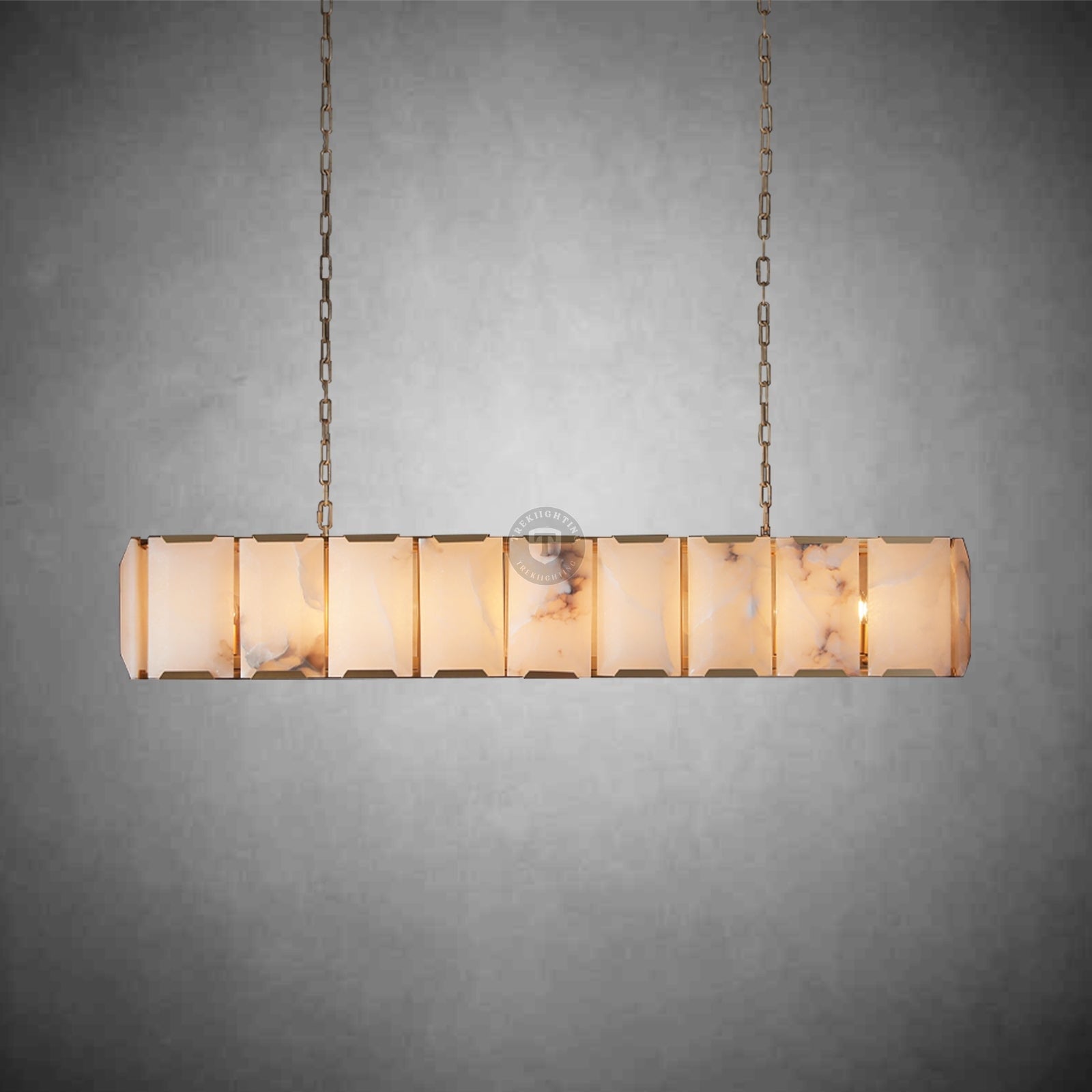 Harley Calcite Rectangular Chandelier