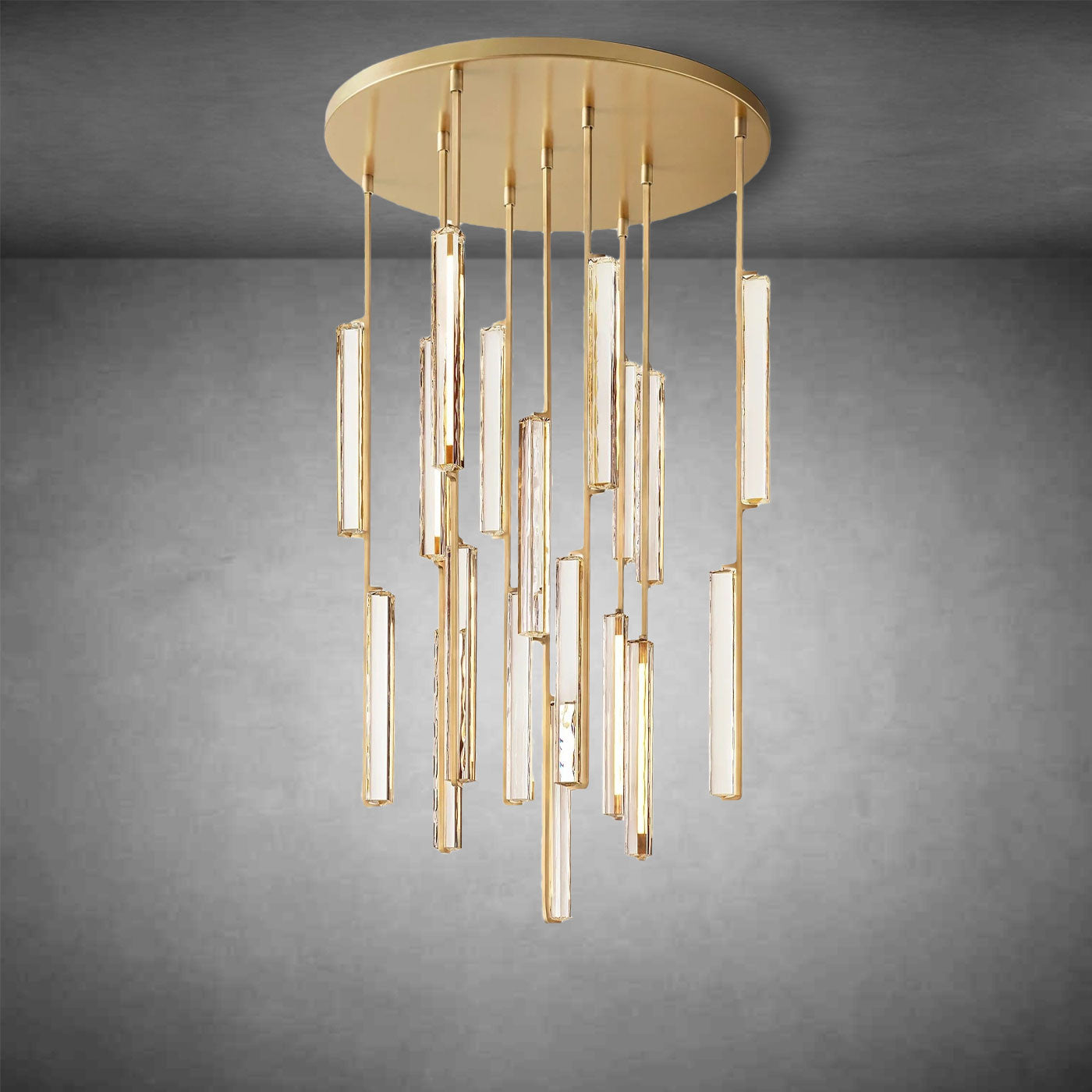 Audubom Crystal Round Chandelier