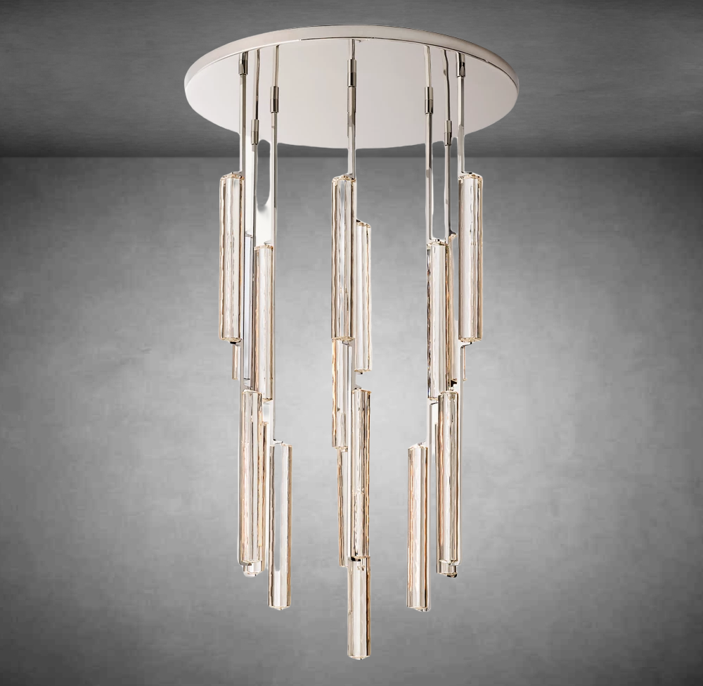 Audubom Crystal Round Chandelier