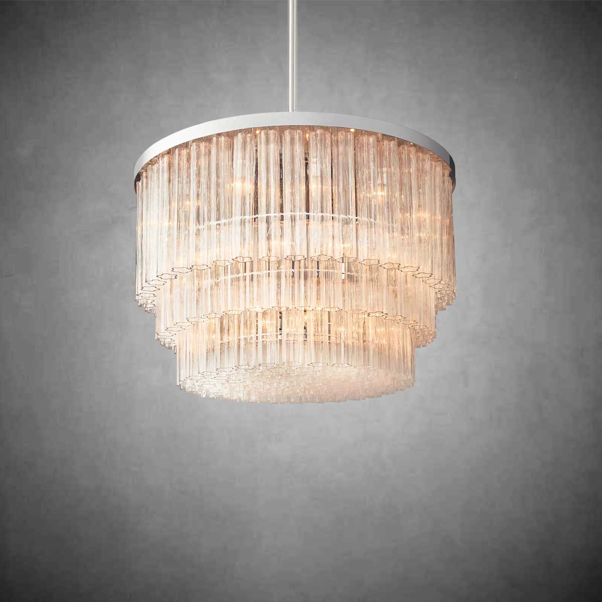 Charlotte Three-Tier Round Chandelier