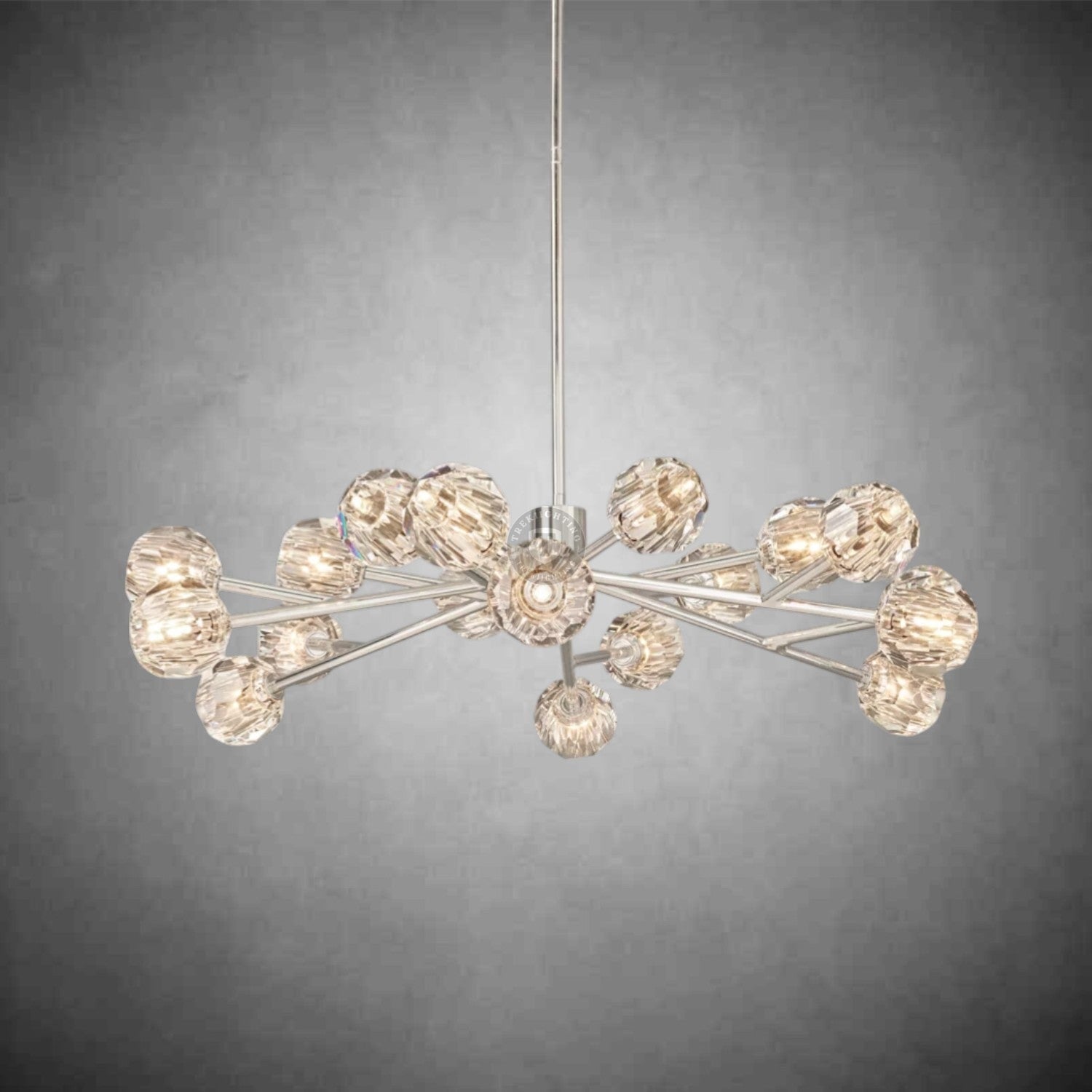 Boulo De Cristal Glass Round Chandelier