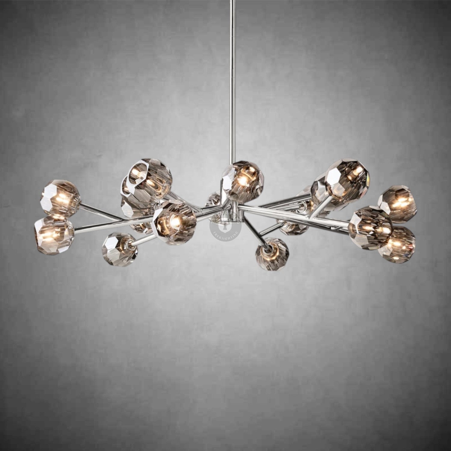 Boulo De Cristal Glass Round Chandelier