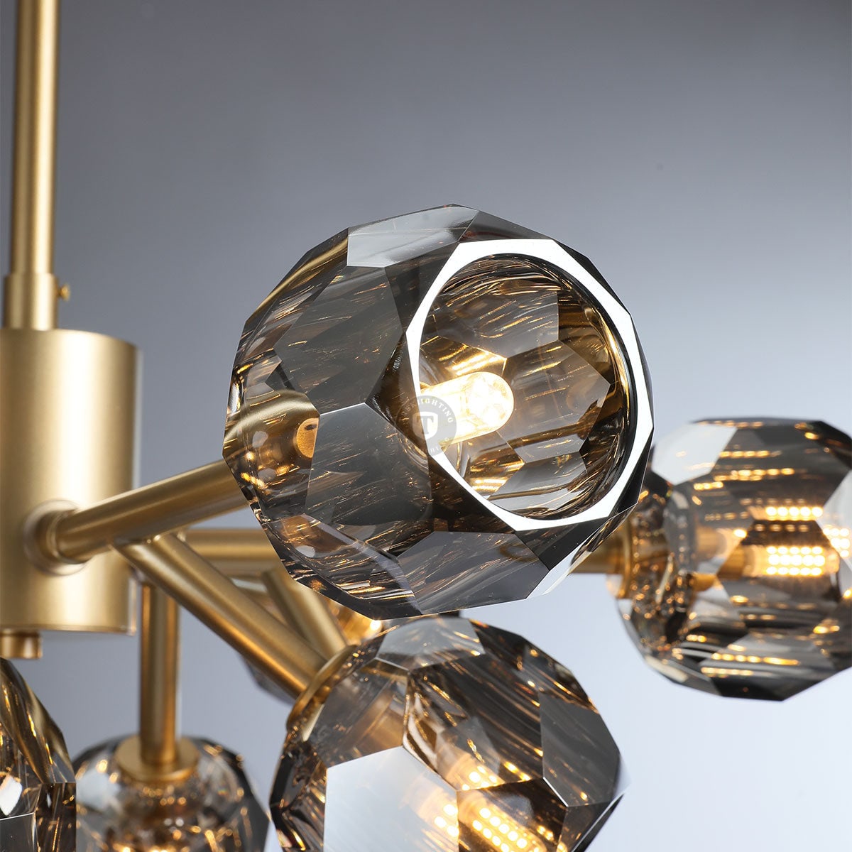 Boulo De Cristal Glass Round Chandelier