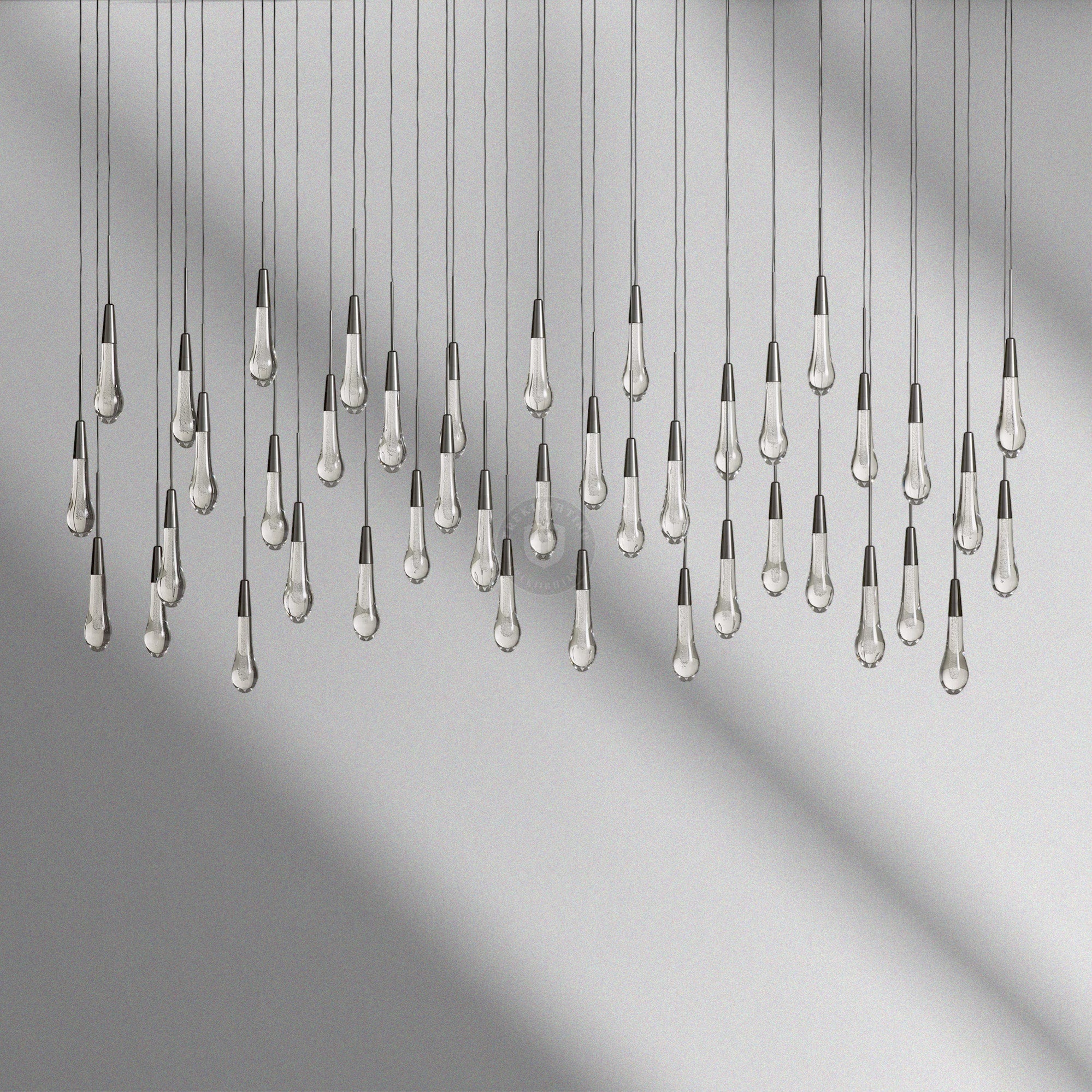 Soltaire Linear Chandelier 37“ 50” 60“ 70 87” 120“