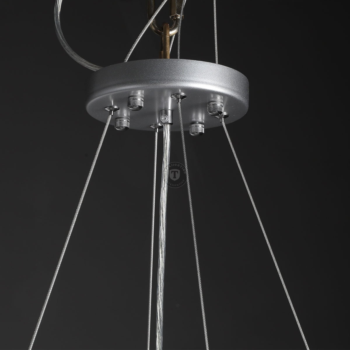 Patrick Clear Round Chandelier
