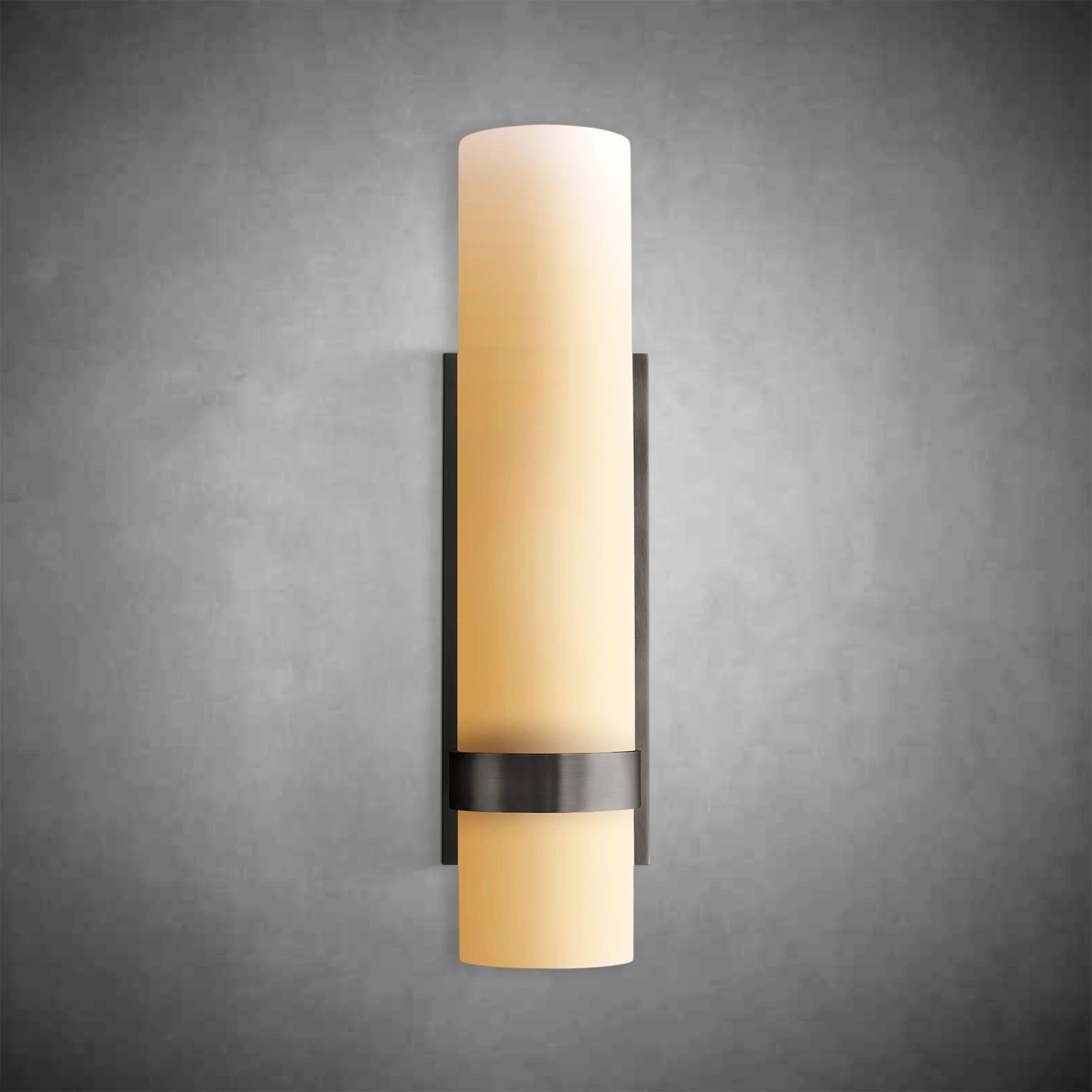 Ravel Milk Glass Sconce