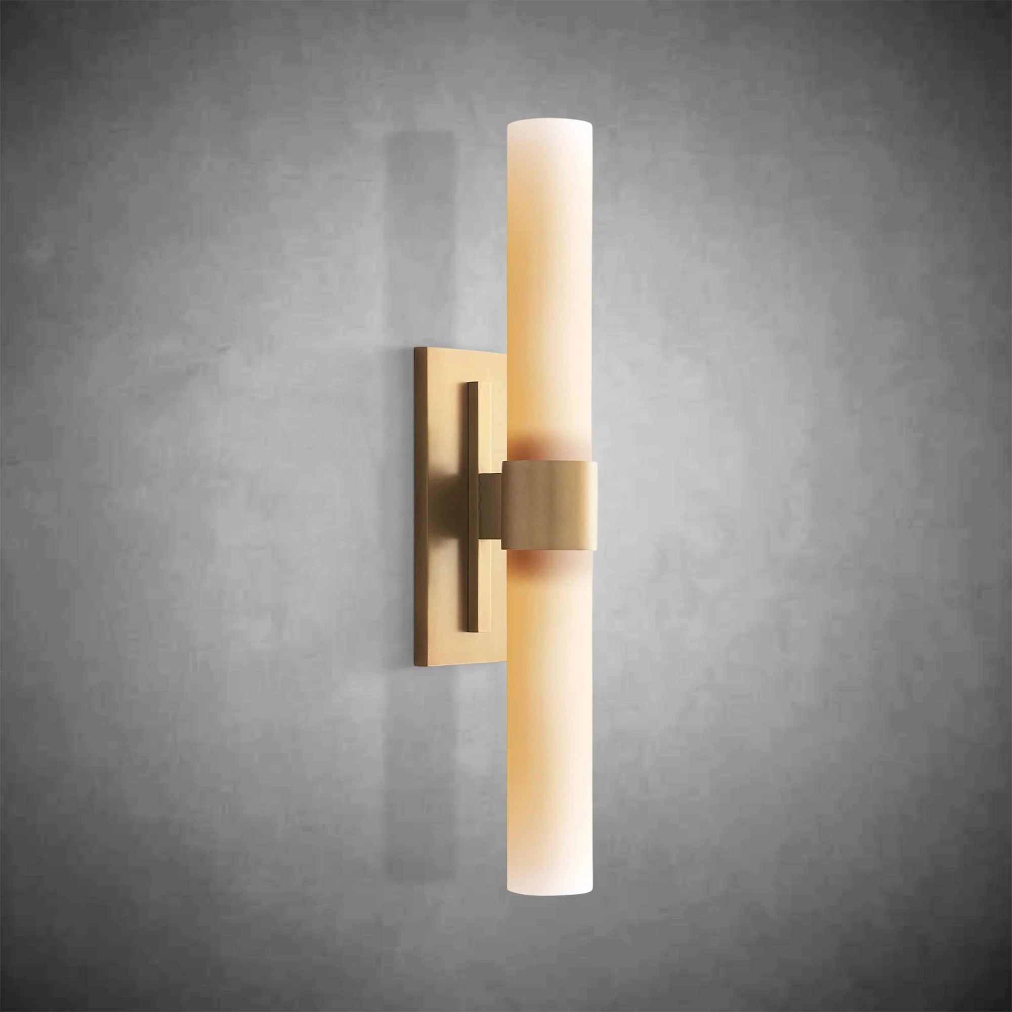 Ravel Milk Glass Sconce