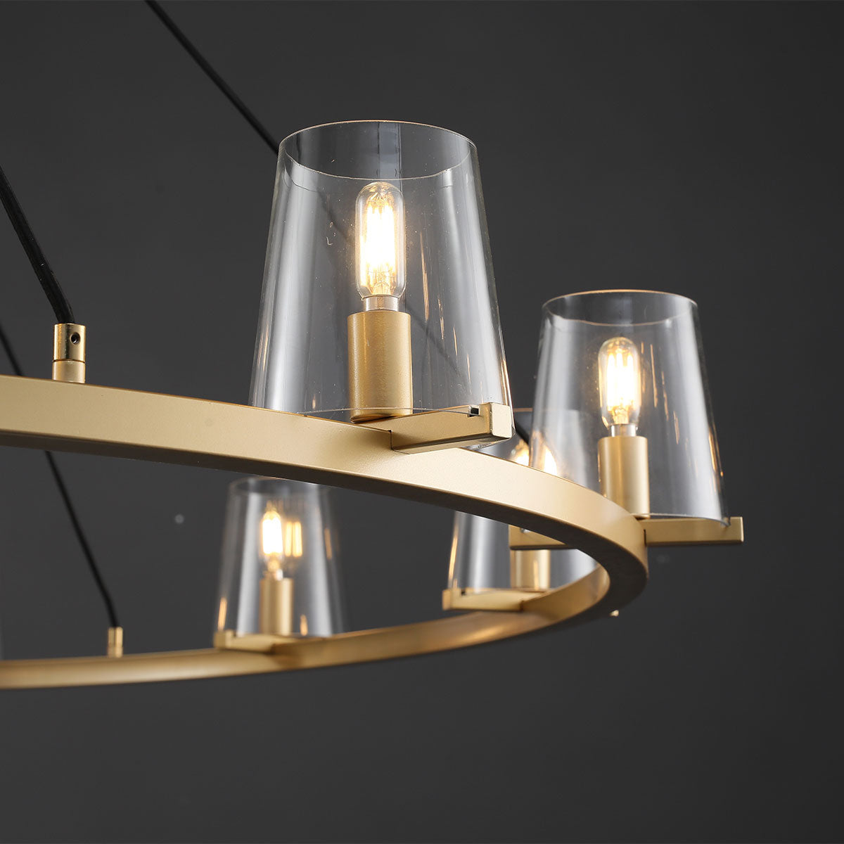 Joshua Round Chandelier