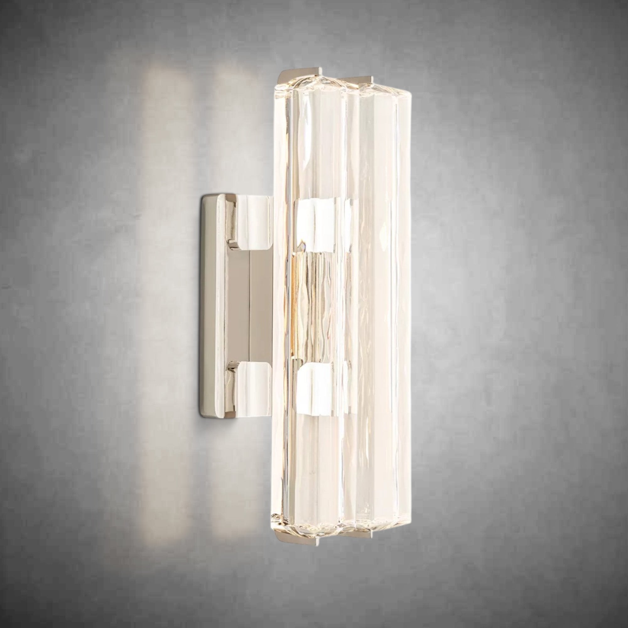 Audubom Crystal Double Sconce