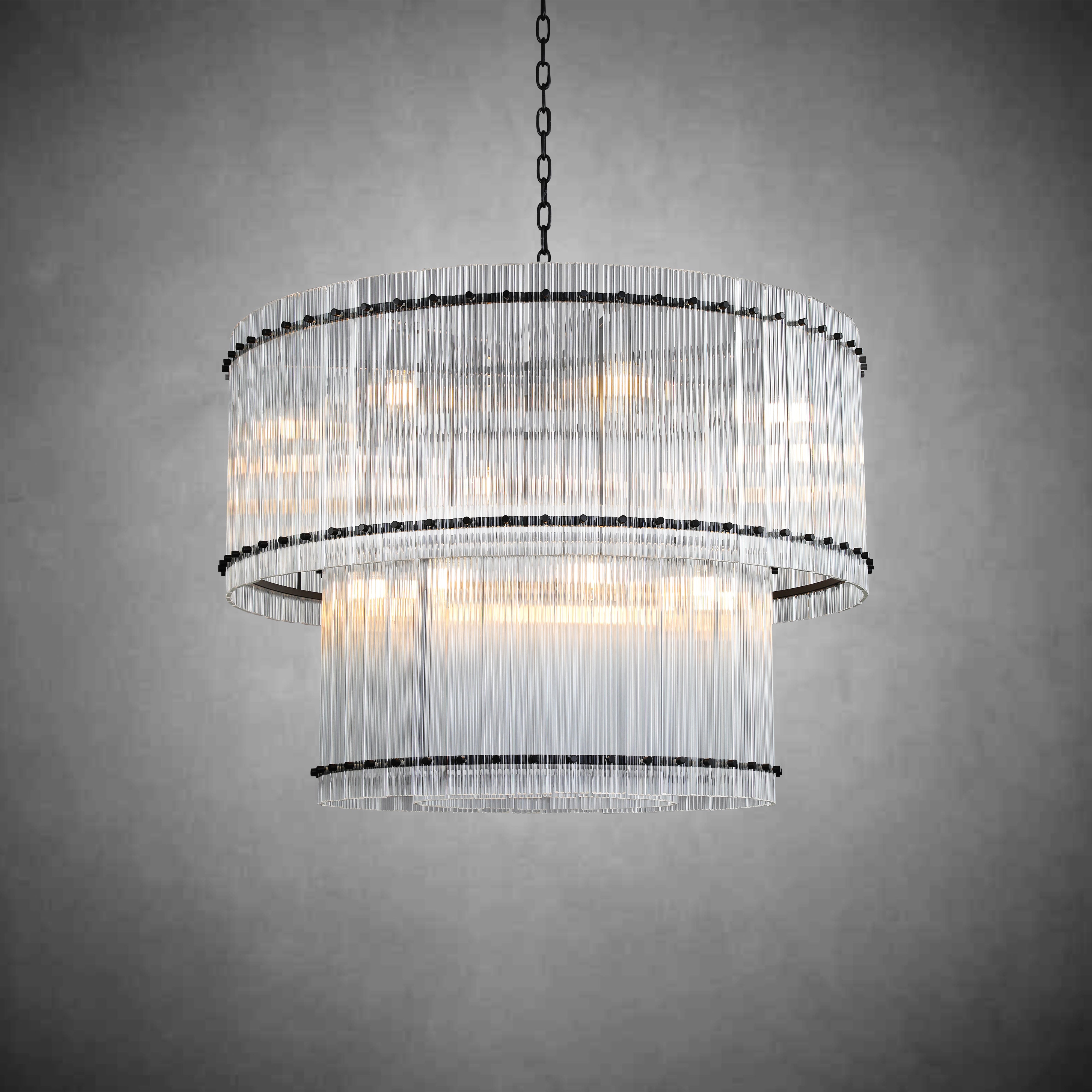 Marino Two-Tier Round Chandelier