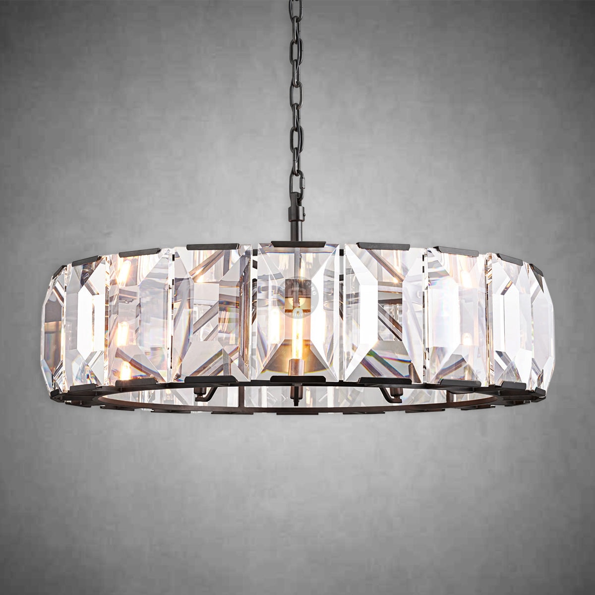 Harley Crystal Round Chandelier